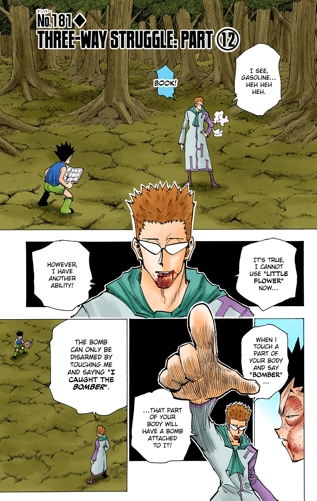 Halaman dari HUNTER x HUNTER (Official Colored) Chapter 181