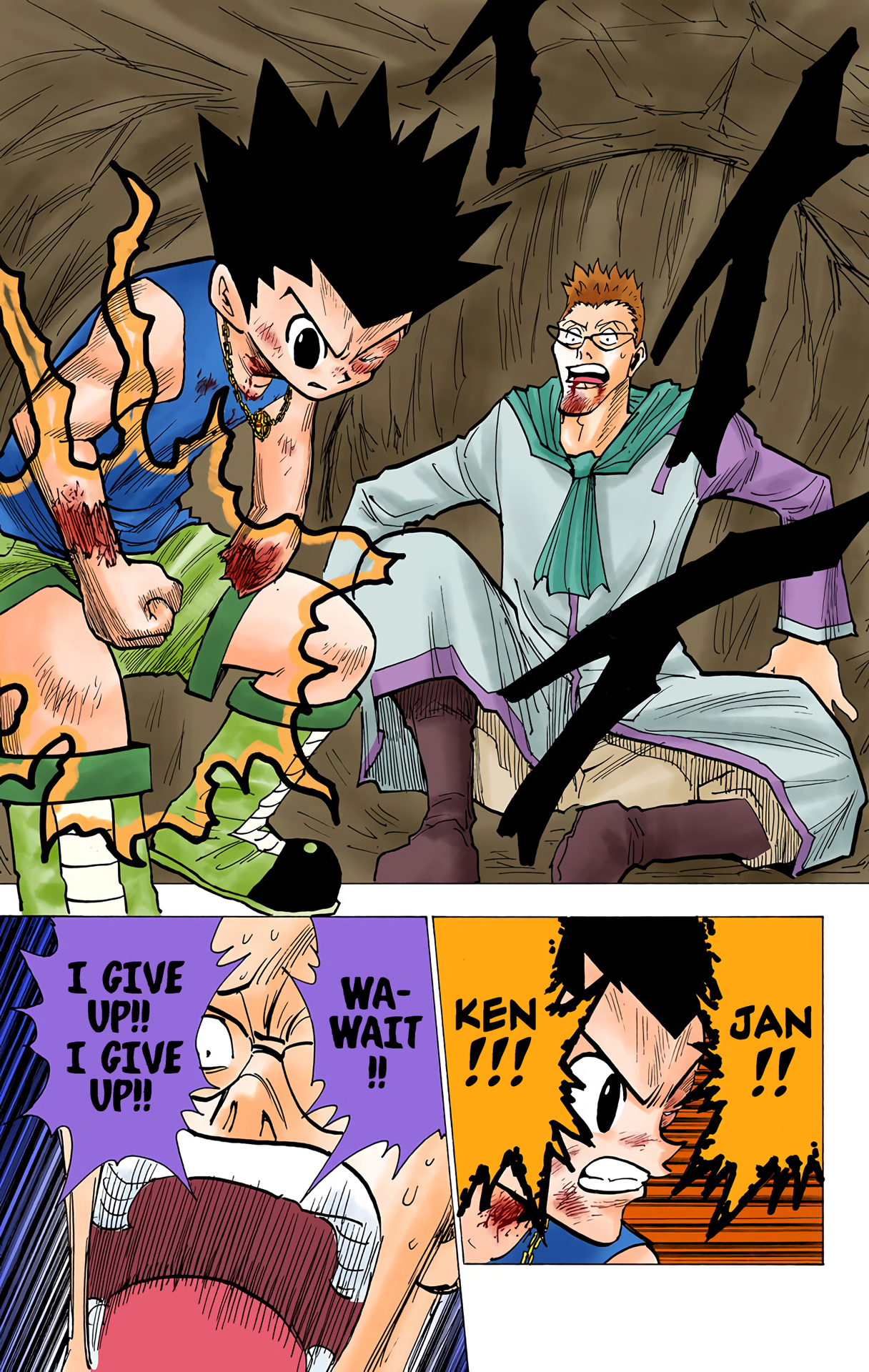 Halaman dari HUNTER x HUNTER (Official Colored) Chapter 181