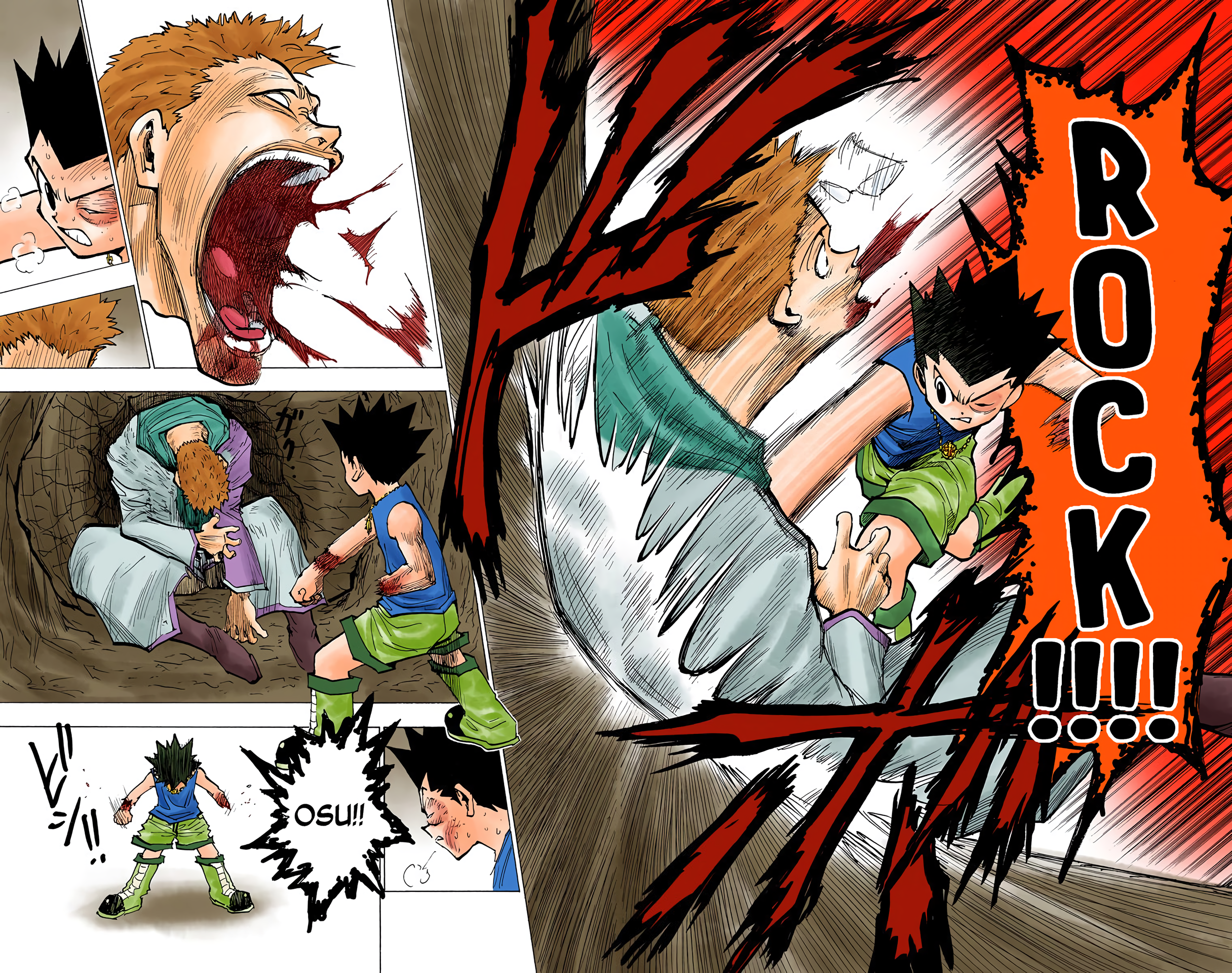 Halaman dari HUNTER x HUNTER (Official Colored) Chapter 181