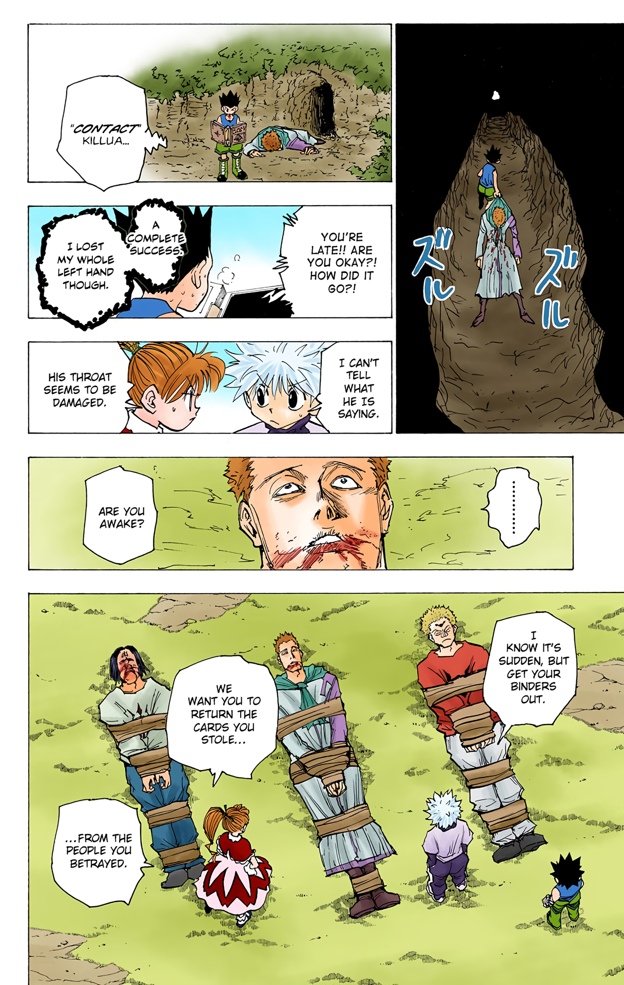 Halaman dari HUNTER x HUNTER (Official Colored) Chapter 181