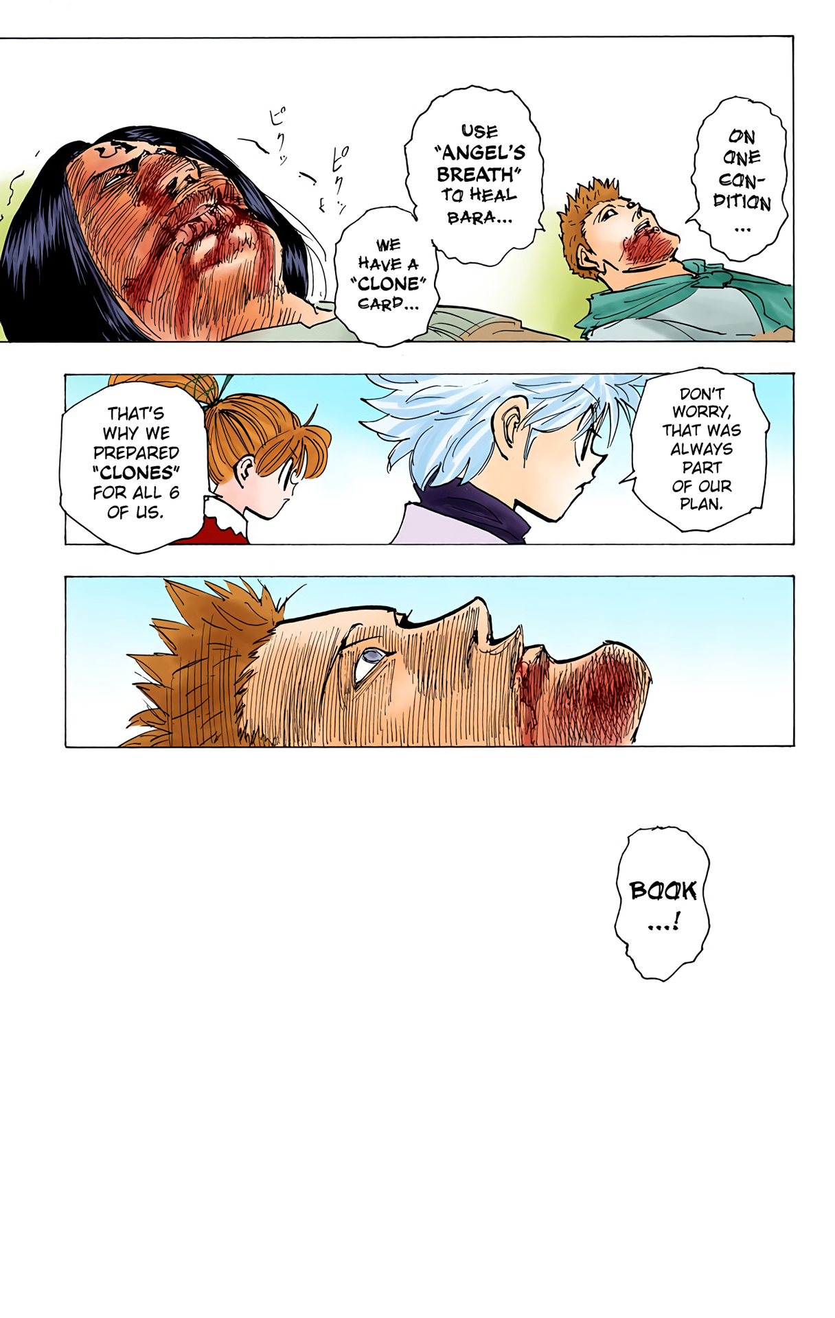 Halaman dari HUNTER x HUNTER (Official Colored) Chapter 181