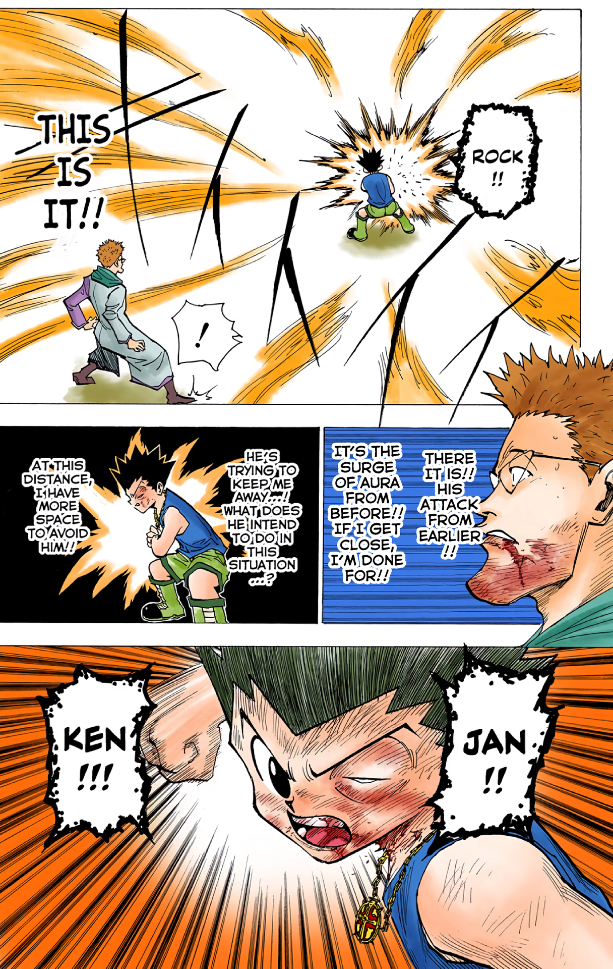 Halaman dari HUNTER x HUNTER (Official Colored) Chapter 181