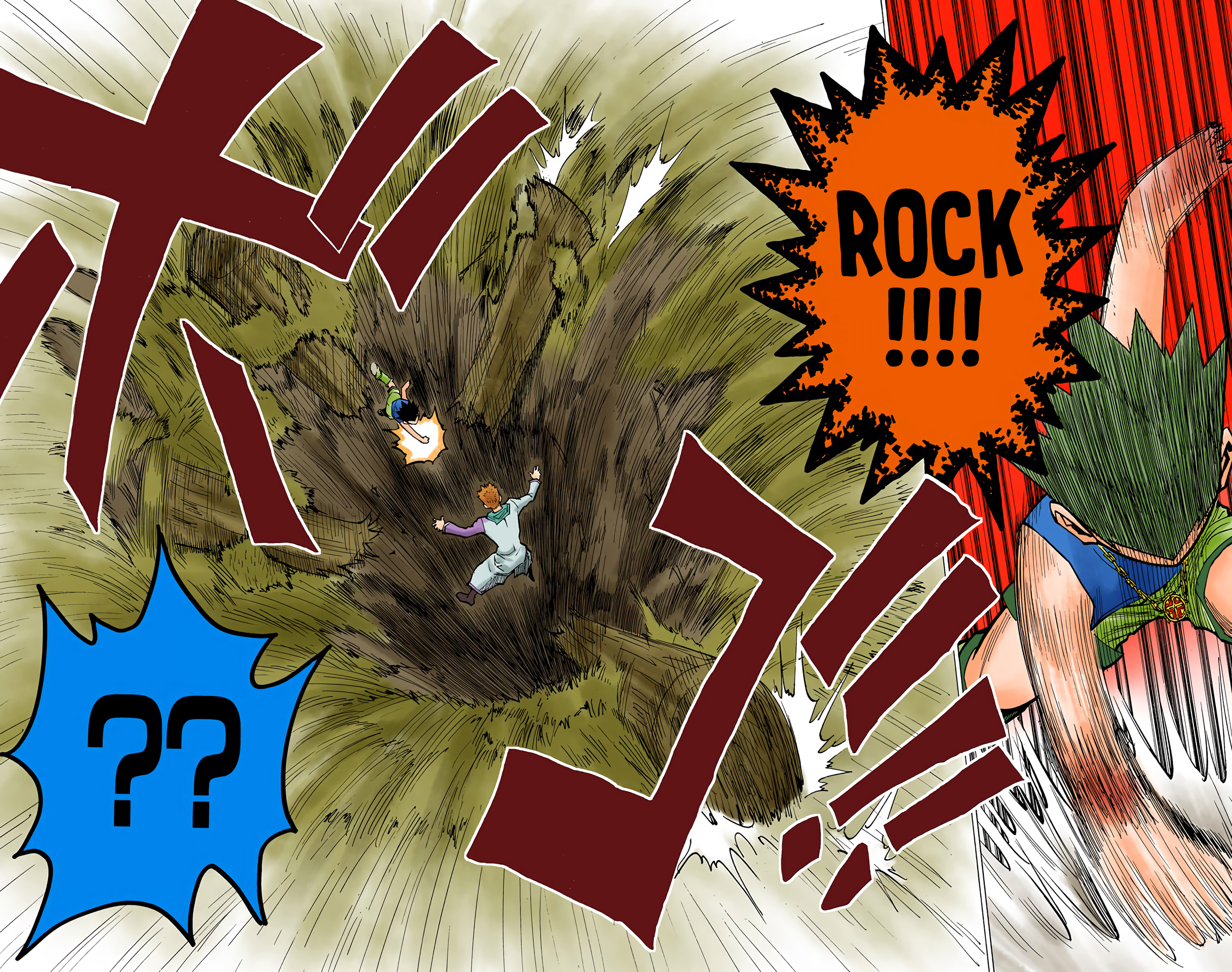Halaman dari HUNTER x HUNTER (Official Colored) Chapter 181