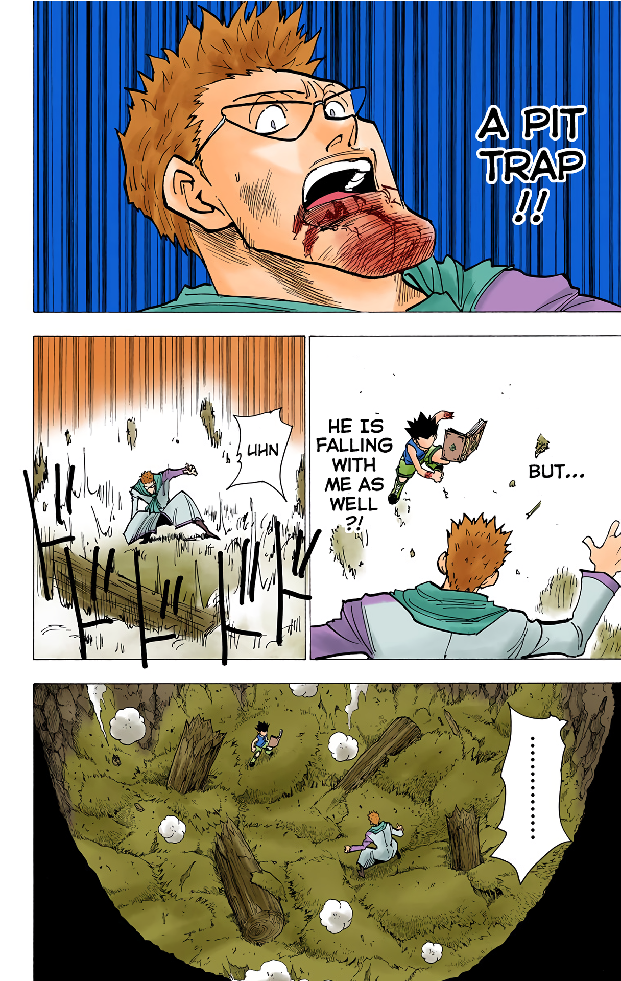 Halaman dari HUNTER x HUNTER (Official Colored) Chapter 181