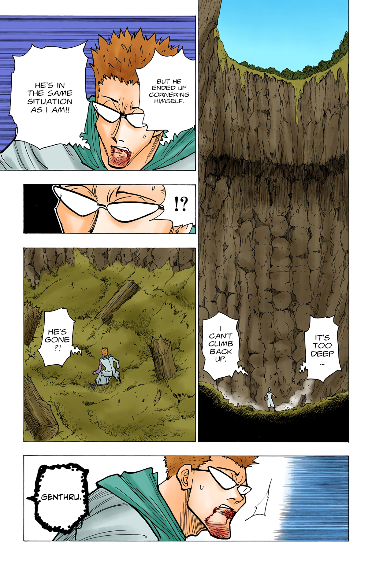 Halaman dari HUNTER x HUNTER (Official Colored) Chapter 181