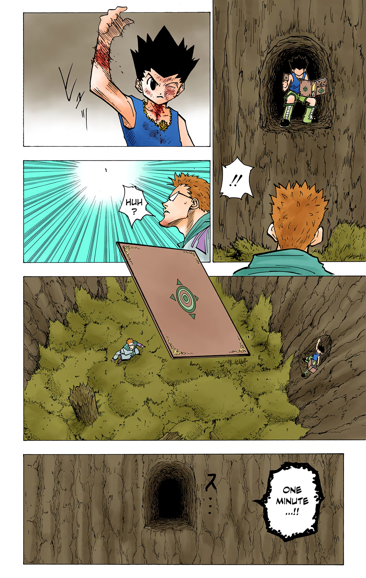 Halaman dari HUNTER x HUNTER (Official Colored) Chapter 181