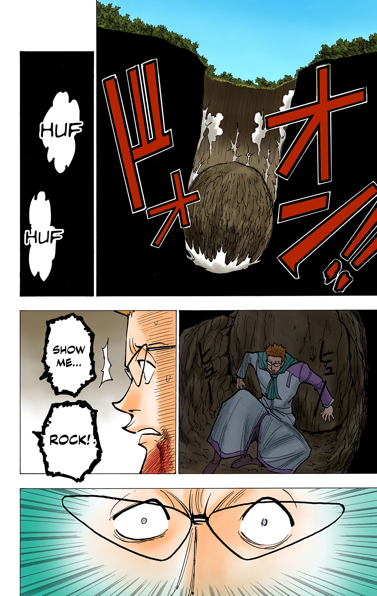 Halaman dari HUNTER x HUNTER (Official Colored) Chapter 181