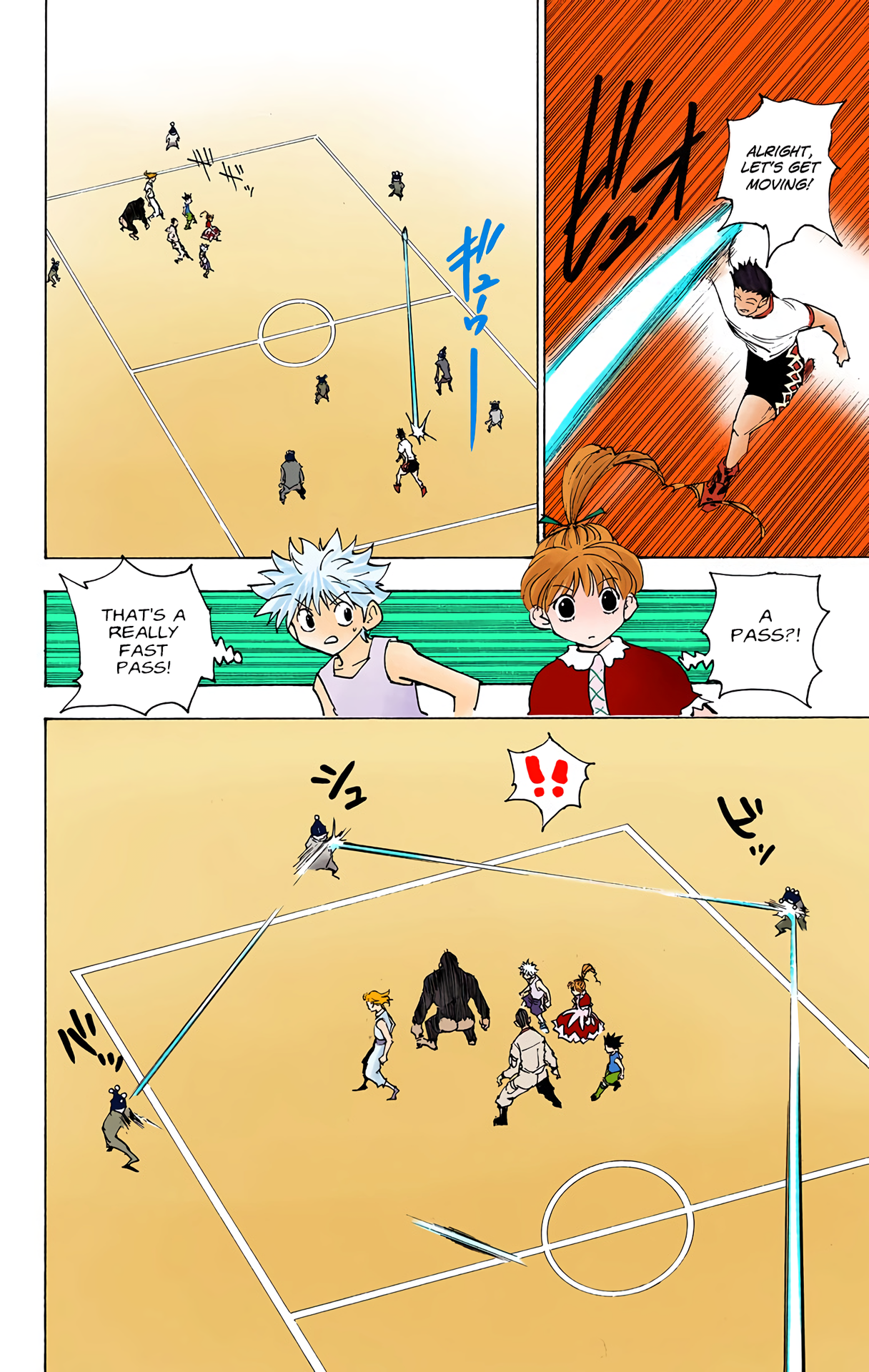 Halaman dari HUNTER x HUNTER (Official Colored) Chapter 162