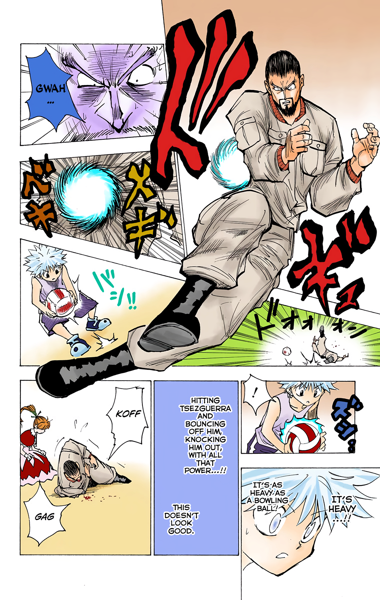 Halaman dari HUNTER x HUNTER (Official Colored) Chapter 162