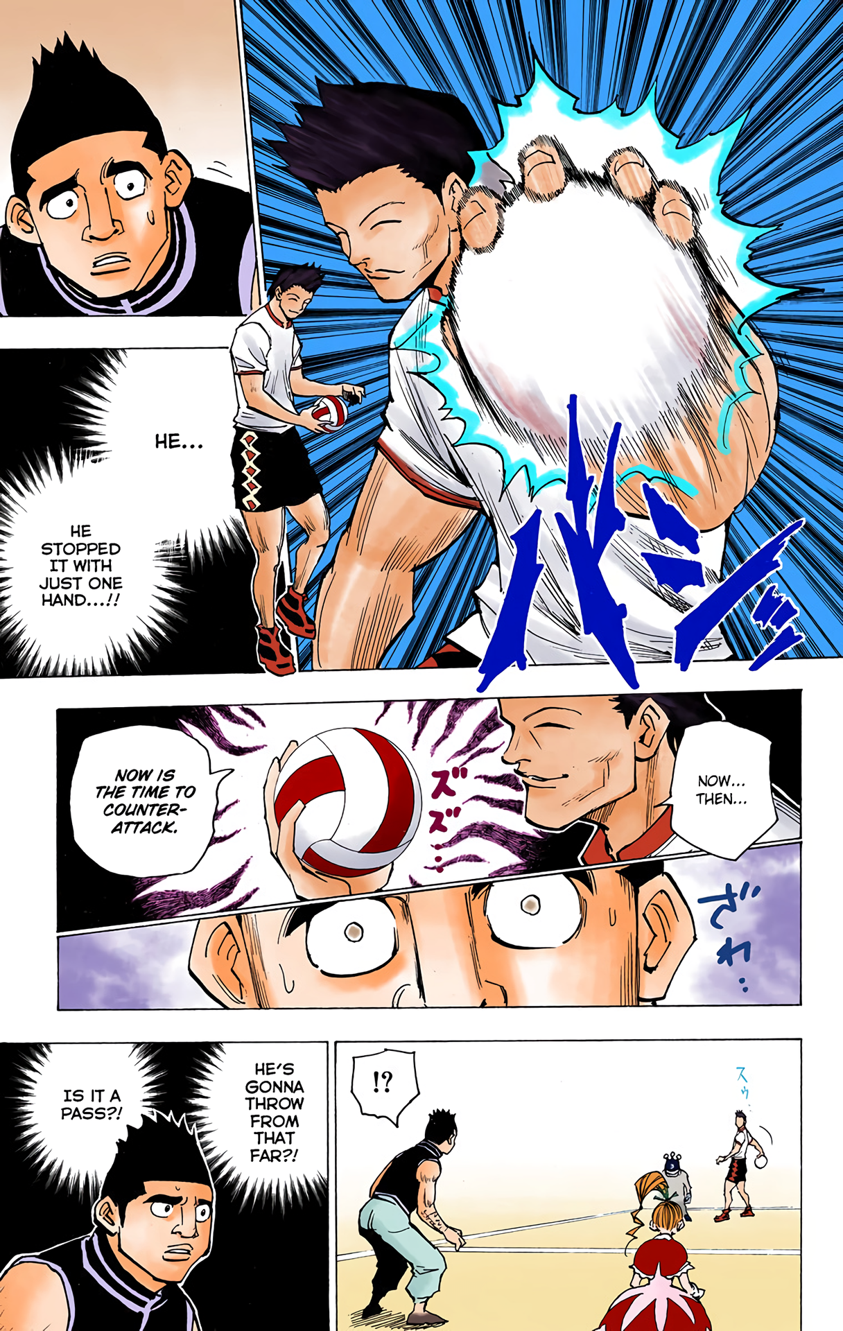 Halaman dari HUNTER x HUNTER (Official Colored) Chapter 162