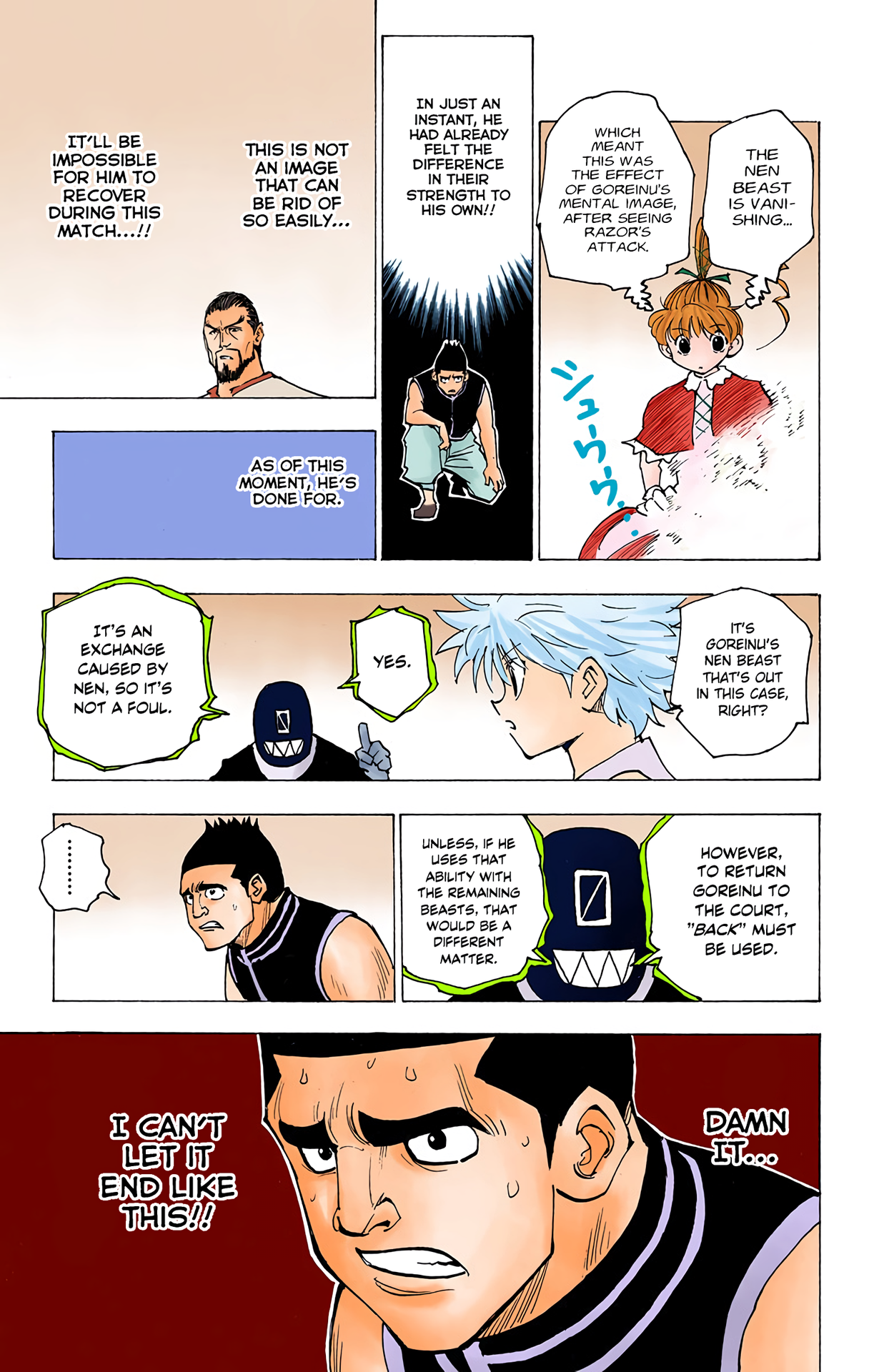 Halaman dari HUNTER x HUNTER (Official Colored) Chapter 162