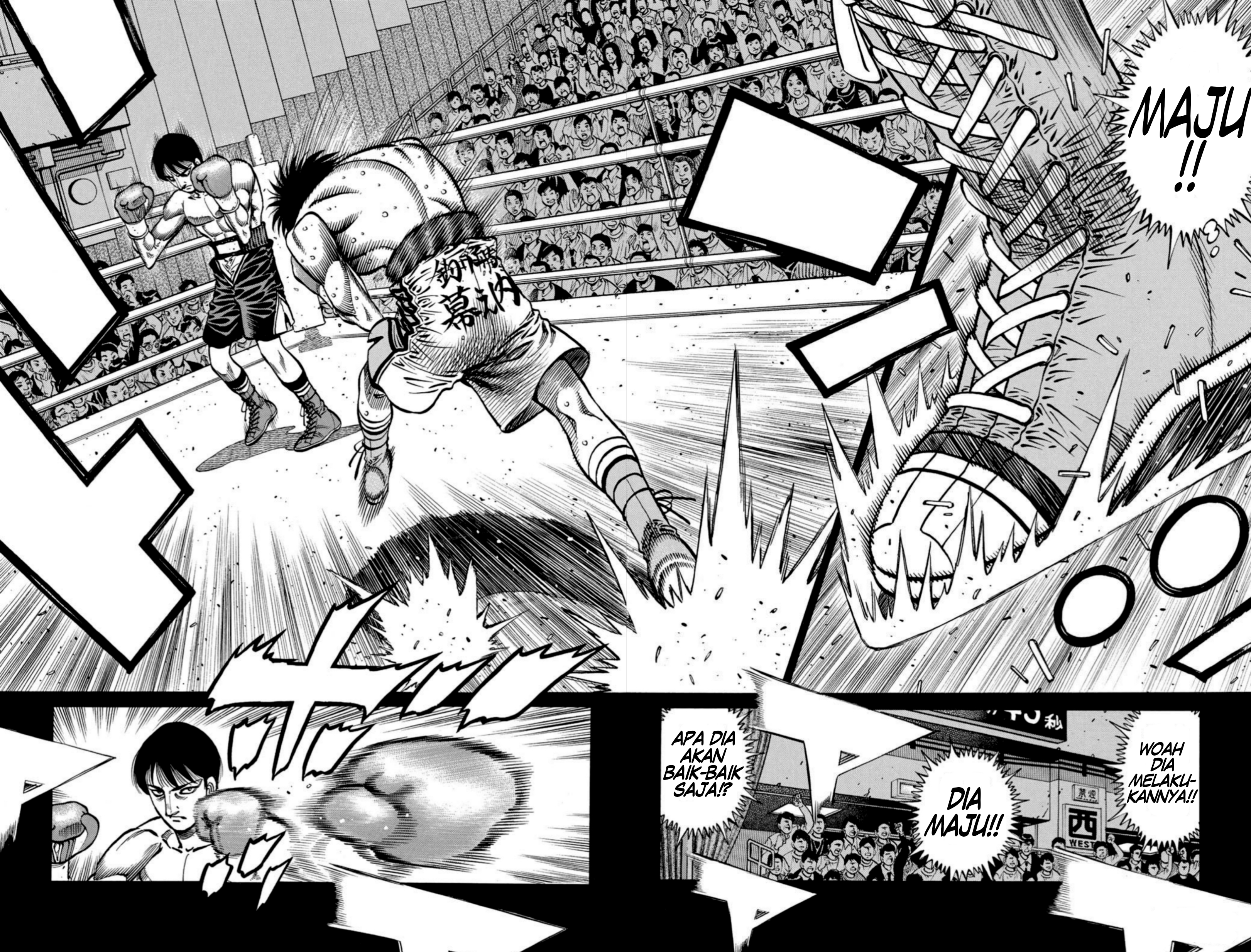 Hajime no Ippo Chapter 1033 - halaman 15