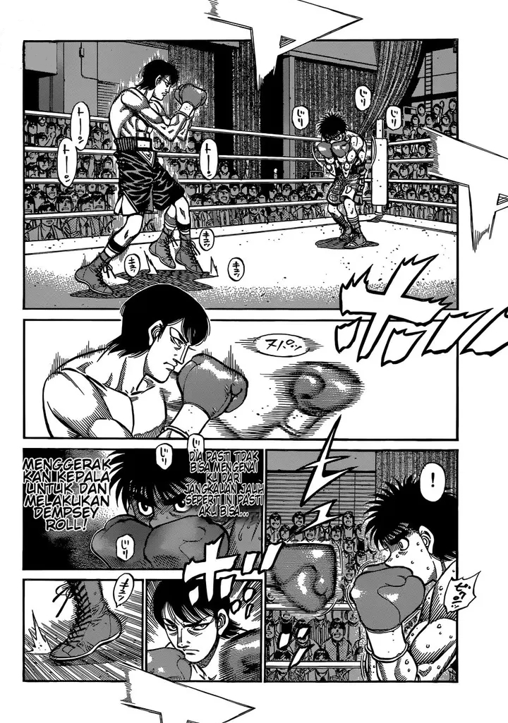 Hajime no Ippo Chapter 1033 - halaman 9