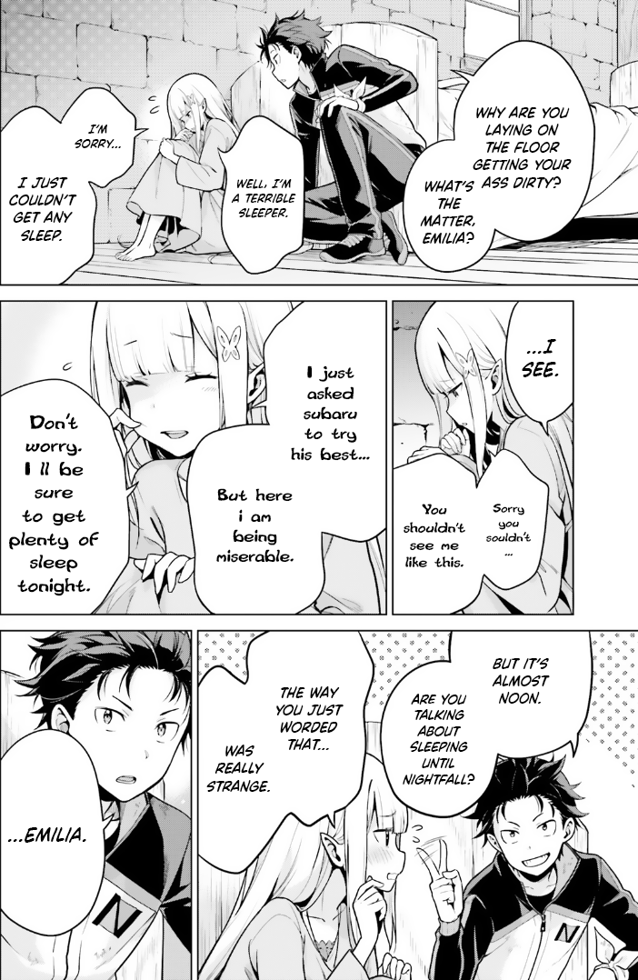 Halaman dari Re:Zero kara Hajimeru Isekai Seikatsu: Dai 4-shou—Seiiki to Gouyoku no Majo Chapter 42.5