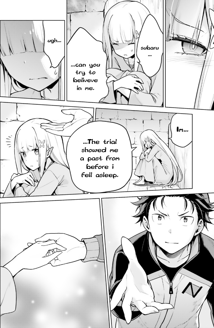 Halaman dari Re:Zero kara Hajimeru Isekai Seikatsu: Dai 4-shou—Seiiki to Gouyoku no Majo Chapter 42.5