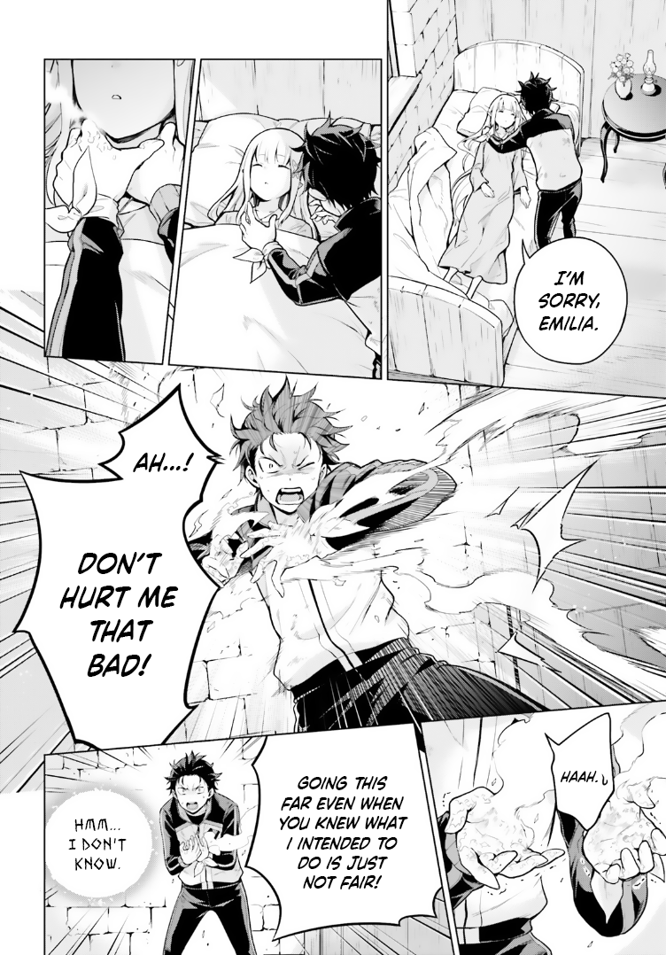 Halaman dari Re:Zero kara Hajimeru Isekai Seikatsu: Dai 4-shou—Seiiki to Gouyoku no Majo Chapter 42.5