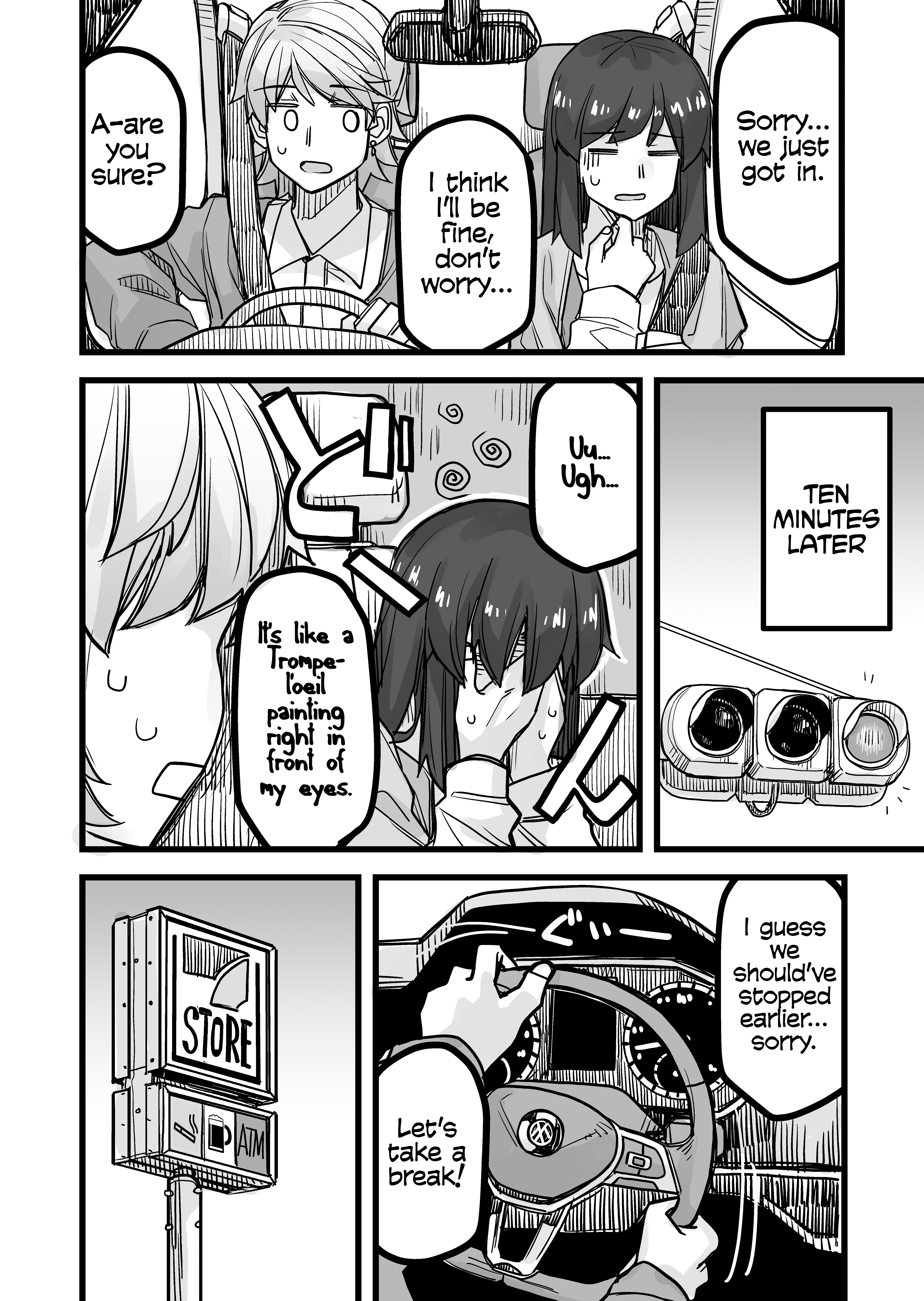 Halaman dari Ikemen Joshi to Josou Danshi Chapter 37