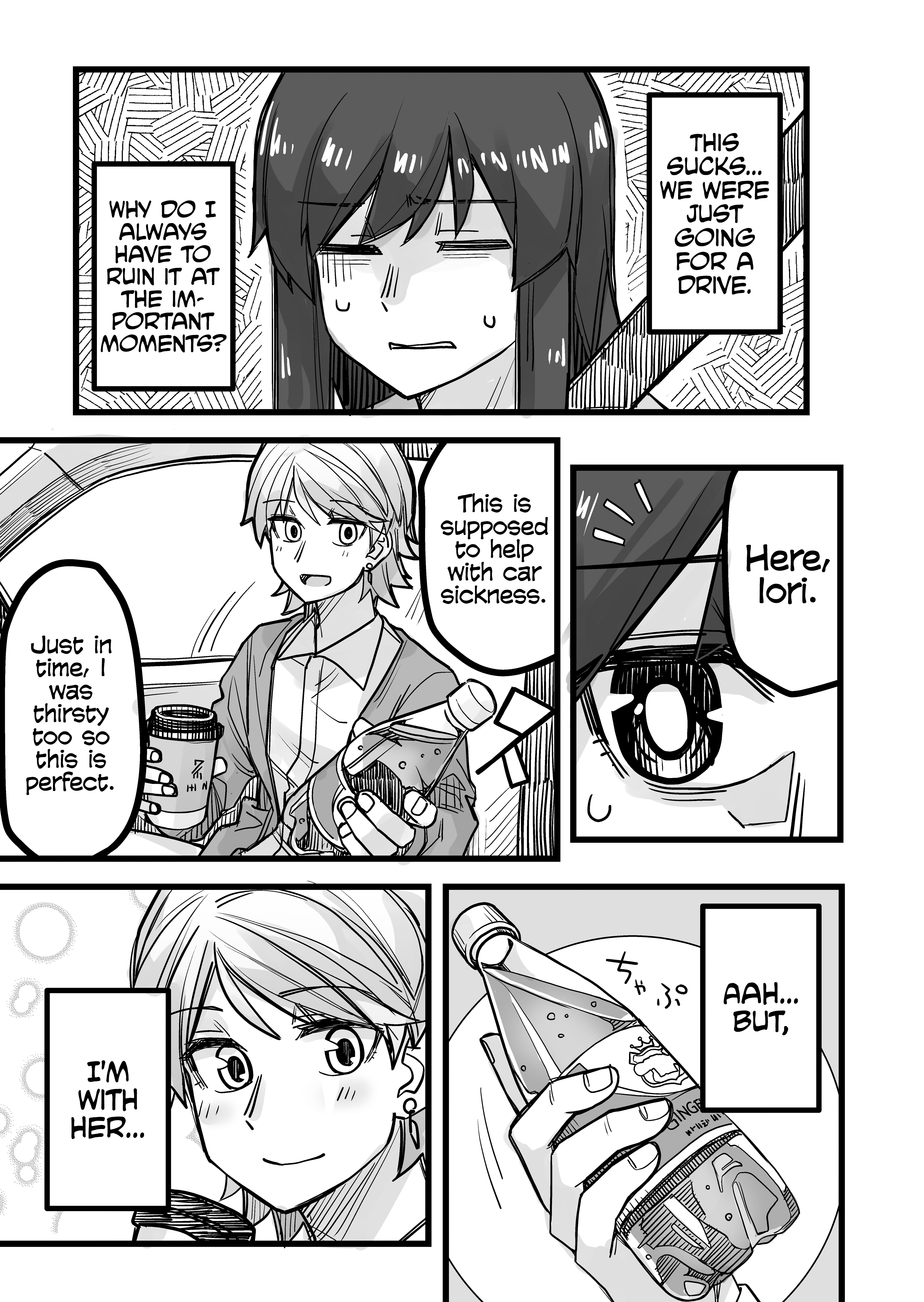 Halaman dari Ikemen Joshi to Josou Danshi Chapter 37