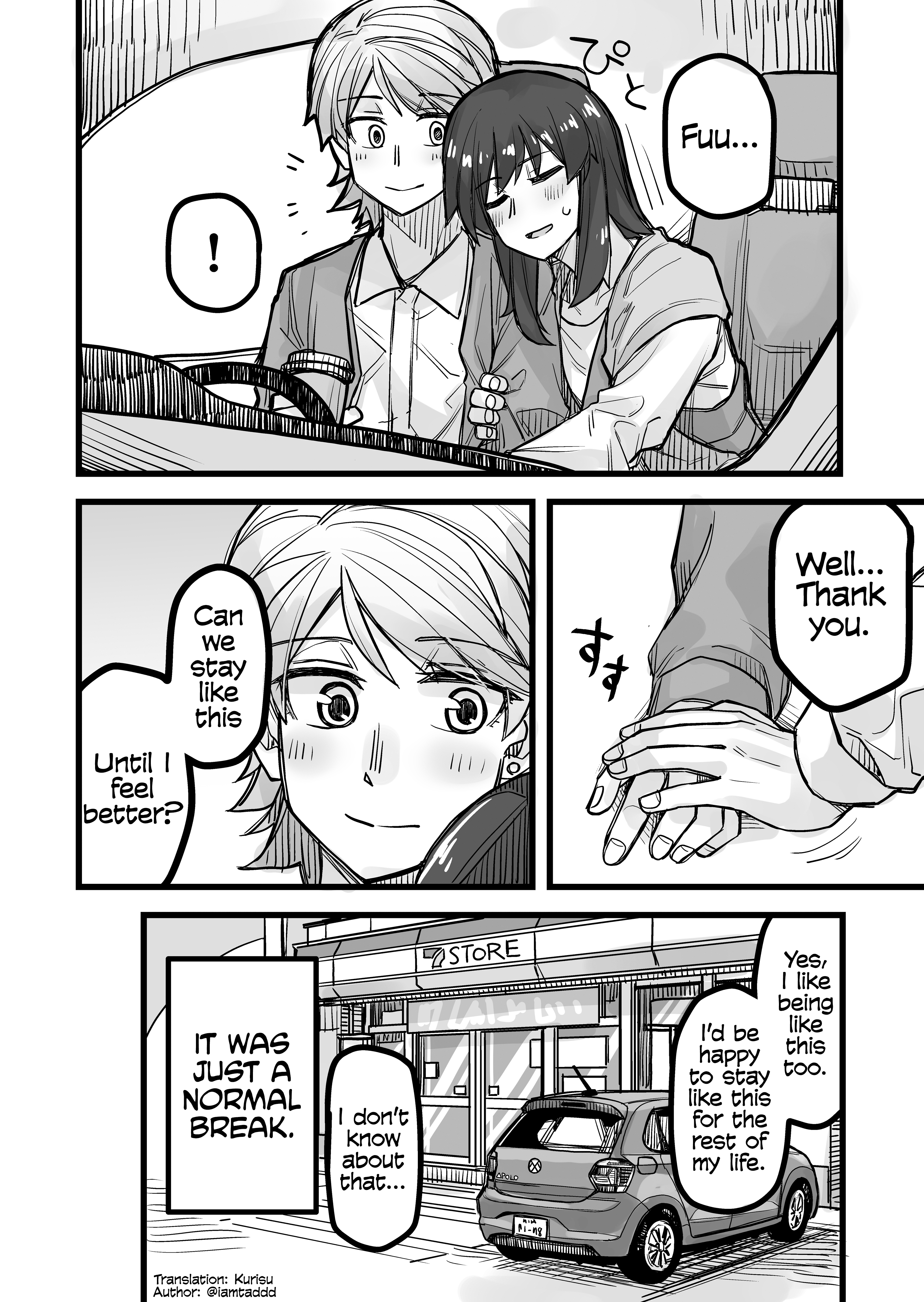 Halaman dari Ikemen Joshi to Josou Danshi Chapter 37