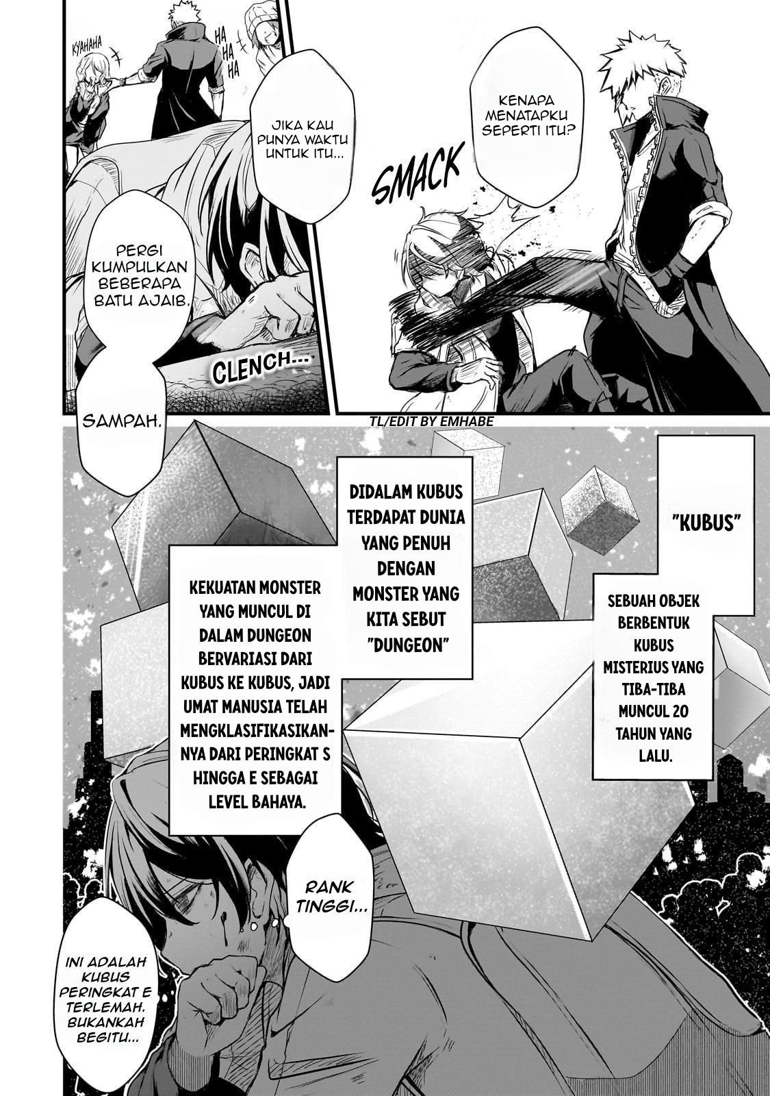 Hai no Sekai wa Kami no Me de Irozuku: Ore dake Mieru Status de, Saijaku kara Saikyou e Kakeagaru Chapter 1 - halaman 12