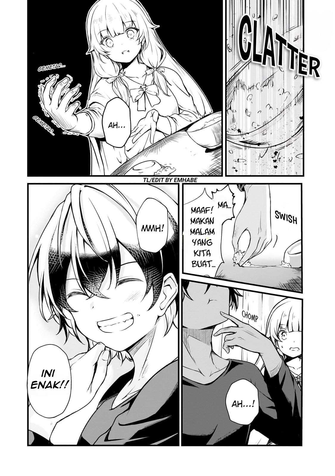 Hai no Sekai wa Kami no Me de Irozuku: Ore dake Mieru Status de, Saijaku kara Saikyou e Kakeagaru Chapter 1 - halaman 22