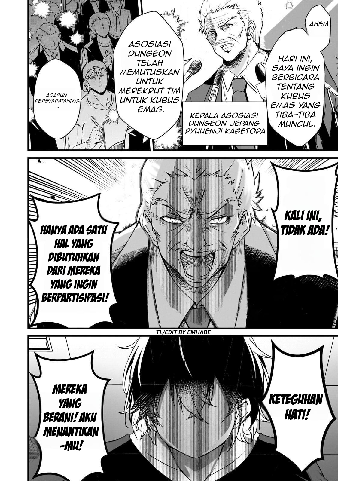 Hai no Sekai wa Kami no Me de Irozuku: Ore dake Mieru Status de, Saijaku kara Saikyou e Kakeagaru Chapter 1 - halaman 42