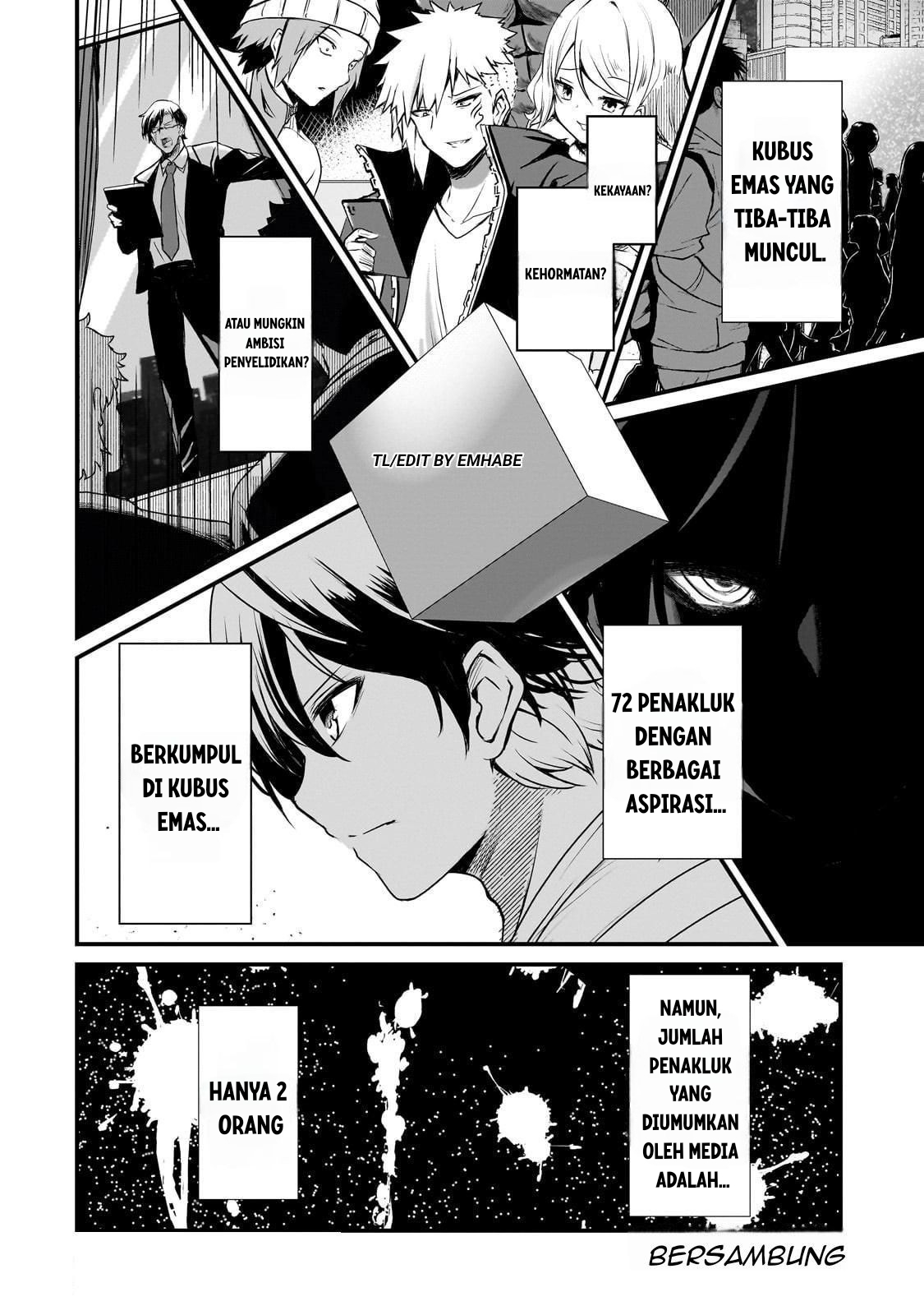 Hai no Sekai wa Kami no Me de Irozuku: Ore dake Mieru Status de, Saijaku kara Saikyou e Kakeagaru Chapter 1 - halaman 47
