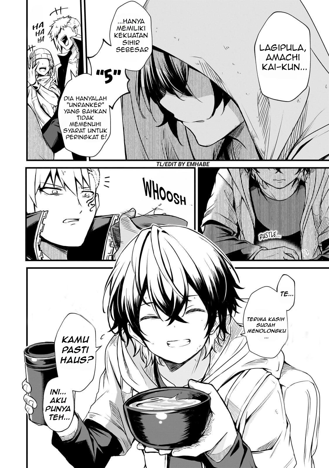Hai no Sekai wa Kami no Me de Irozuku: Ore dake Mieru Status de, Saijaku kara Saikyou e Kakeagaru Chapter 1 - halaman 8