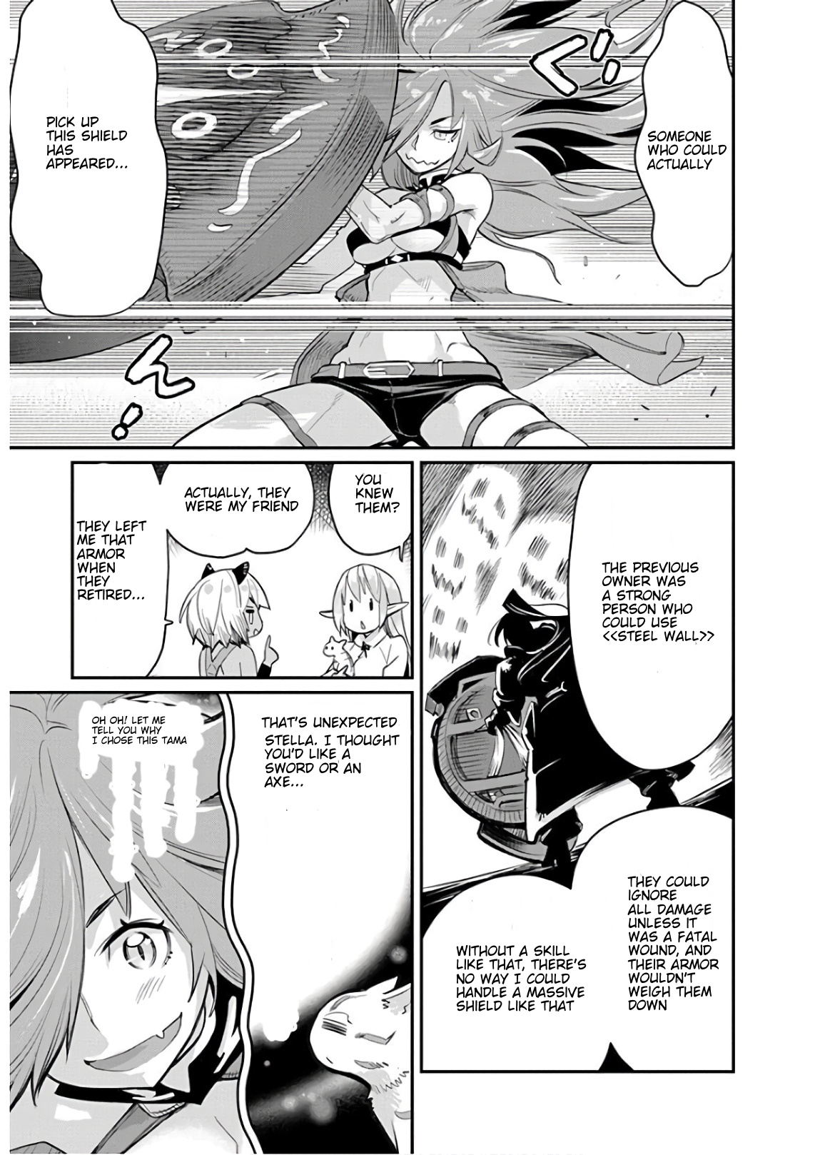 Halaman dari S-Rank Monster no "Behemoth" Dakedo, Neko to Machigawarete Elf Musume no Pet to Shite Kurashitemasu Chapter 23
