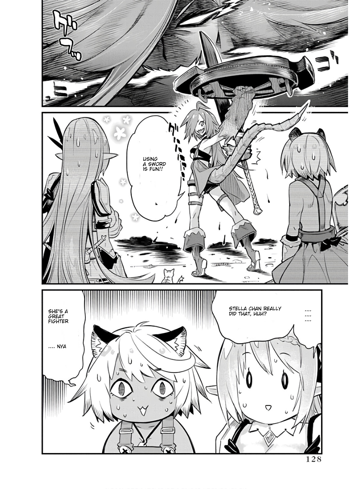 Halaman dari S-Rank Monster no "Behemoth" Dakedo, Neko to Machigawarete Elf Musume no Pet to Shite Kurashitemasu Chapter 23