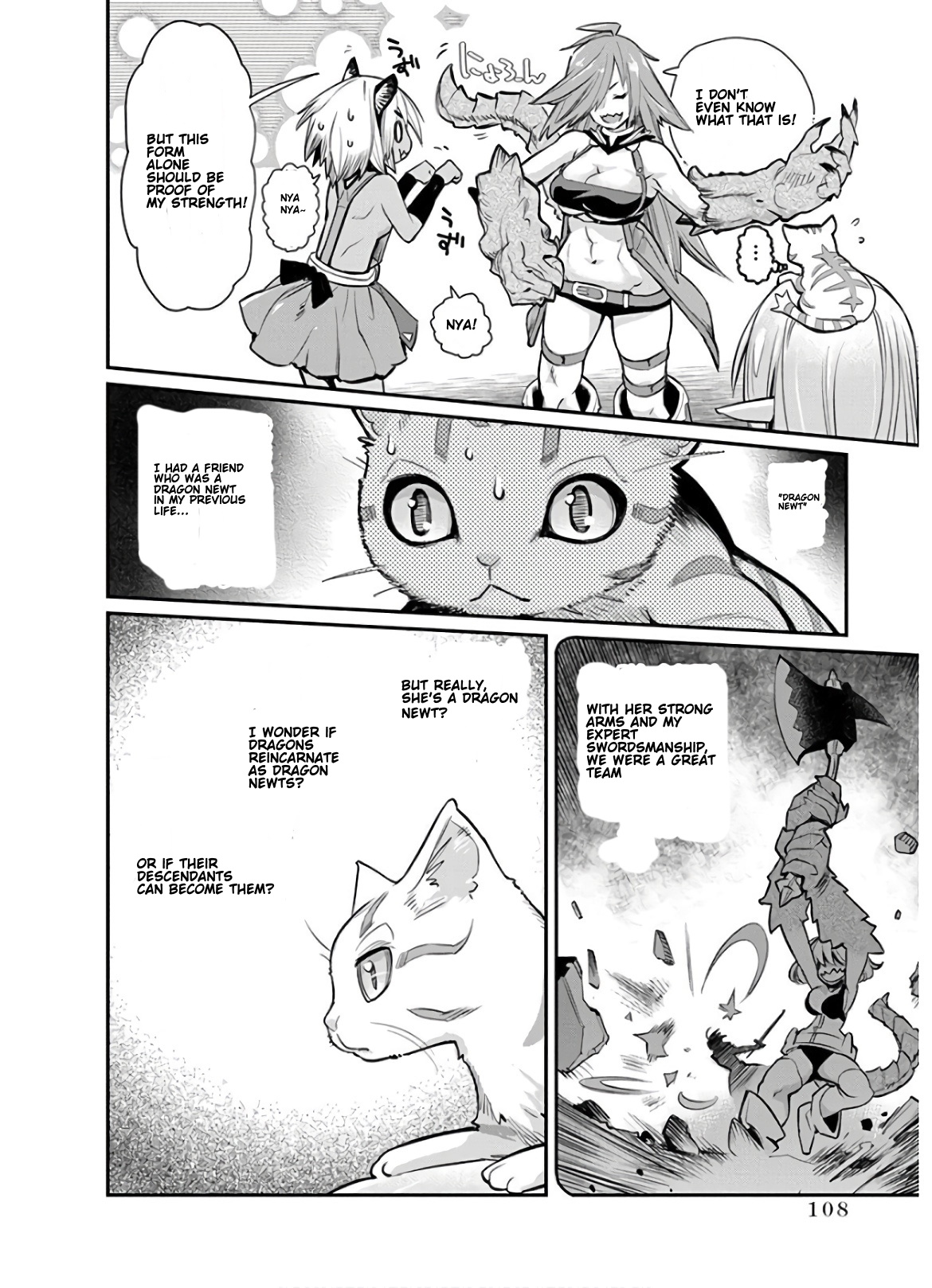 Halaman dari S-Rank Monster no "Behemoth" Dakedo, Neko to Machigawarete Elf Musume no Pet to Shite Kurashitemasu Chapter 23
