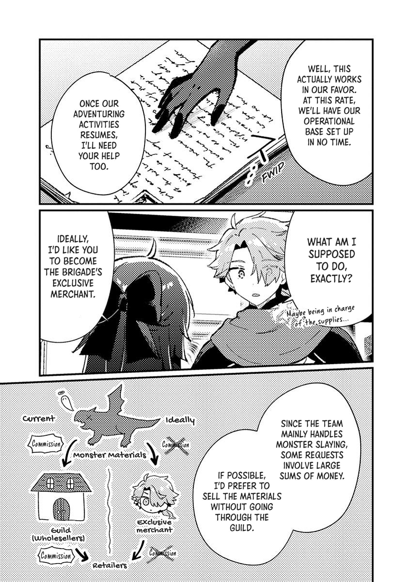 Halaman dari Isekai Shounin - Skill <Isekai Tokou> wo Kushi Shite, Yuuyuu Jiteki na Okanemochi Slow Life wo Okurimasu Chapter 8