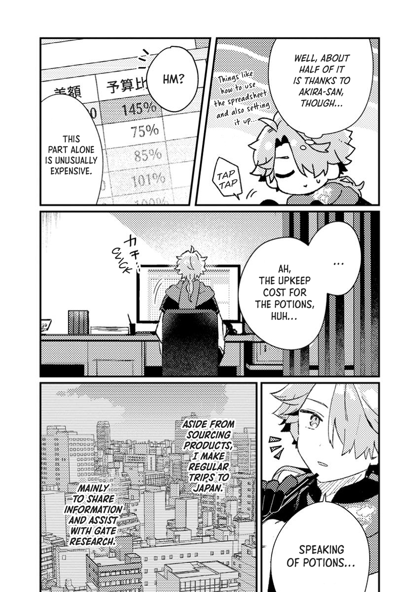 Halaman dari Isekai Shounin - Skill <Isekai Tokou> wo Kushi Shite, Yuuyuu Jiteki na Okanemochi Slow Life wo Okurimasu Chapter 8
