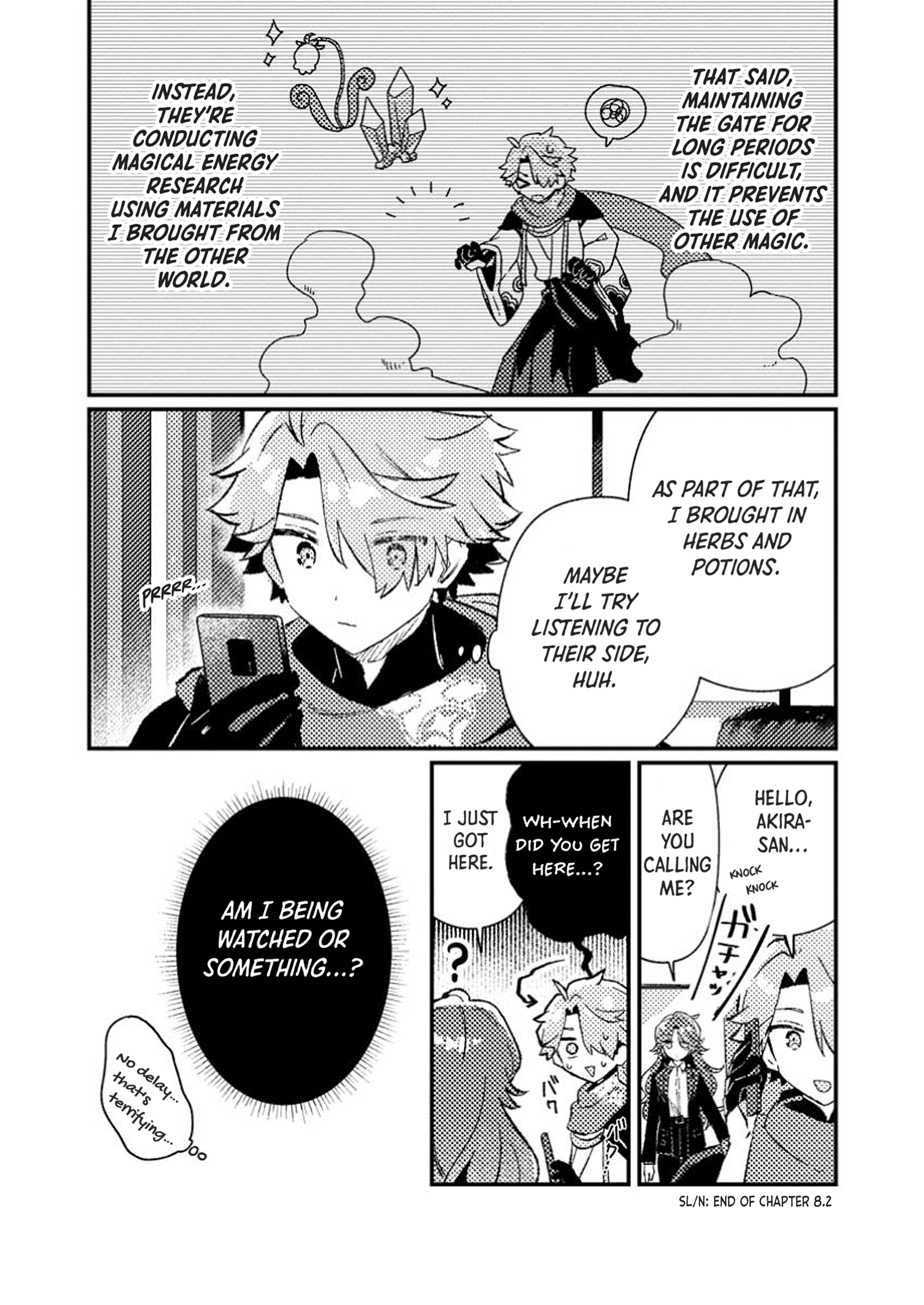Halaman dari Isekai Shounin - Skill <Isekai Tokou> wo Kushi Shite, Yuuyuu Jiteki na Okanemochi Slow Life wo Okurimasu Chapter 8