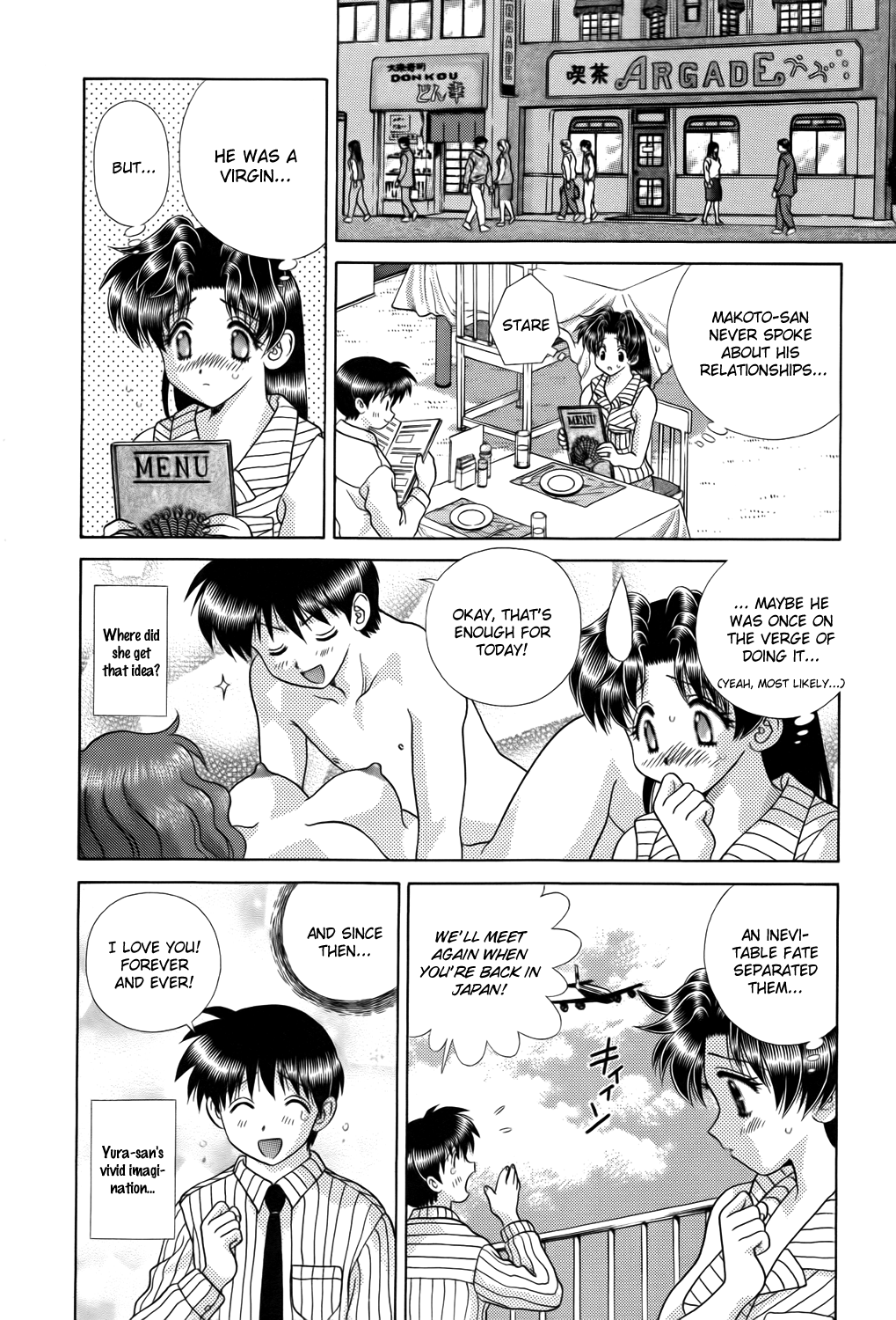 Halaman dari Futari Ecchi Chapter 187