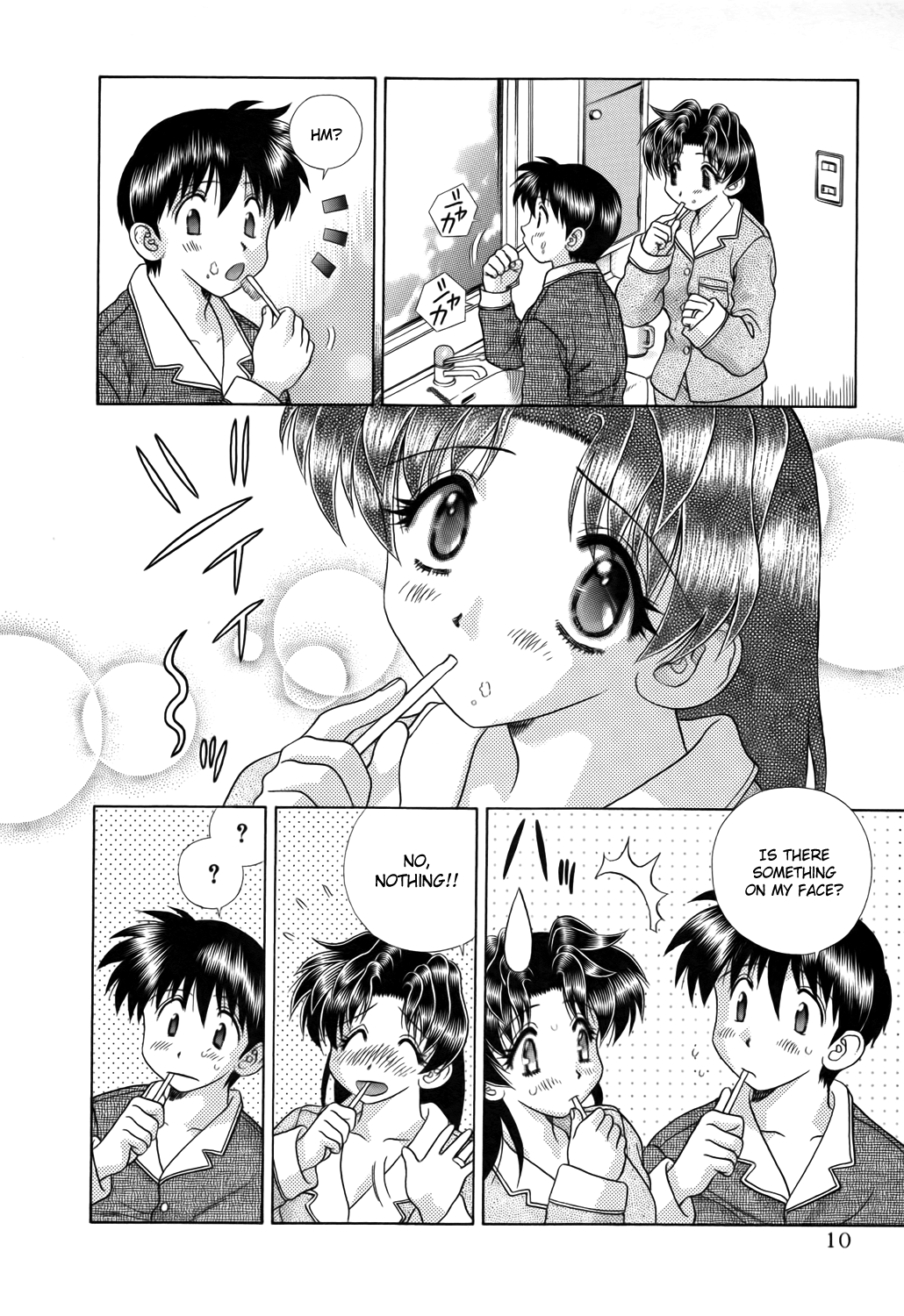 Halaman dari Futari Ecchi Chapter 187