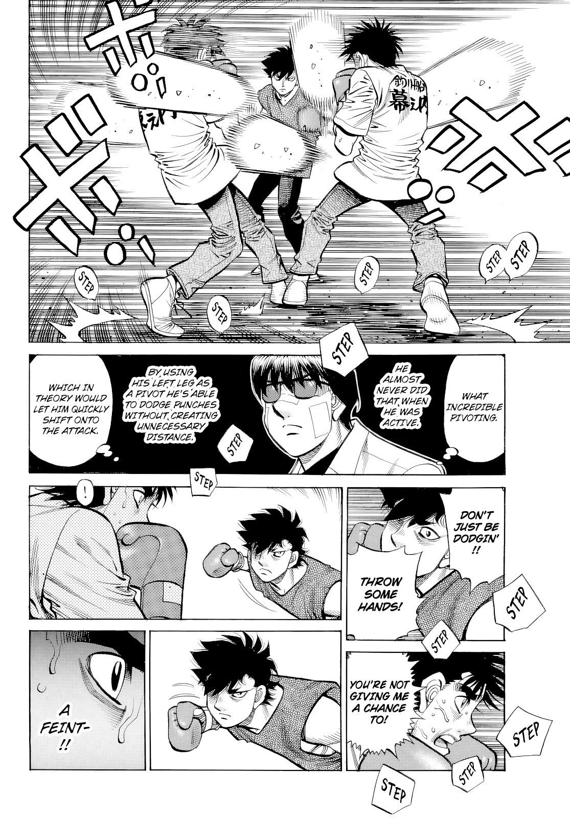 Halaman dari Hajime no Ippo Chapter 1489