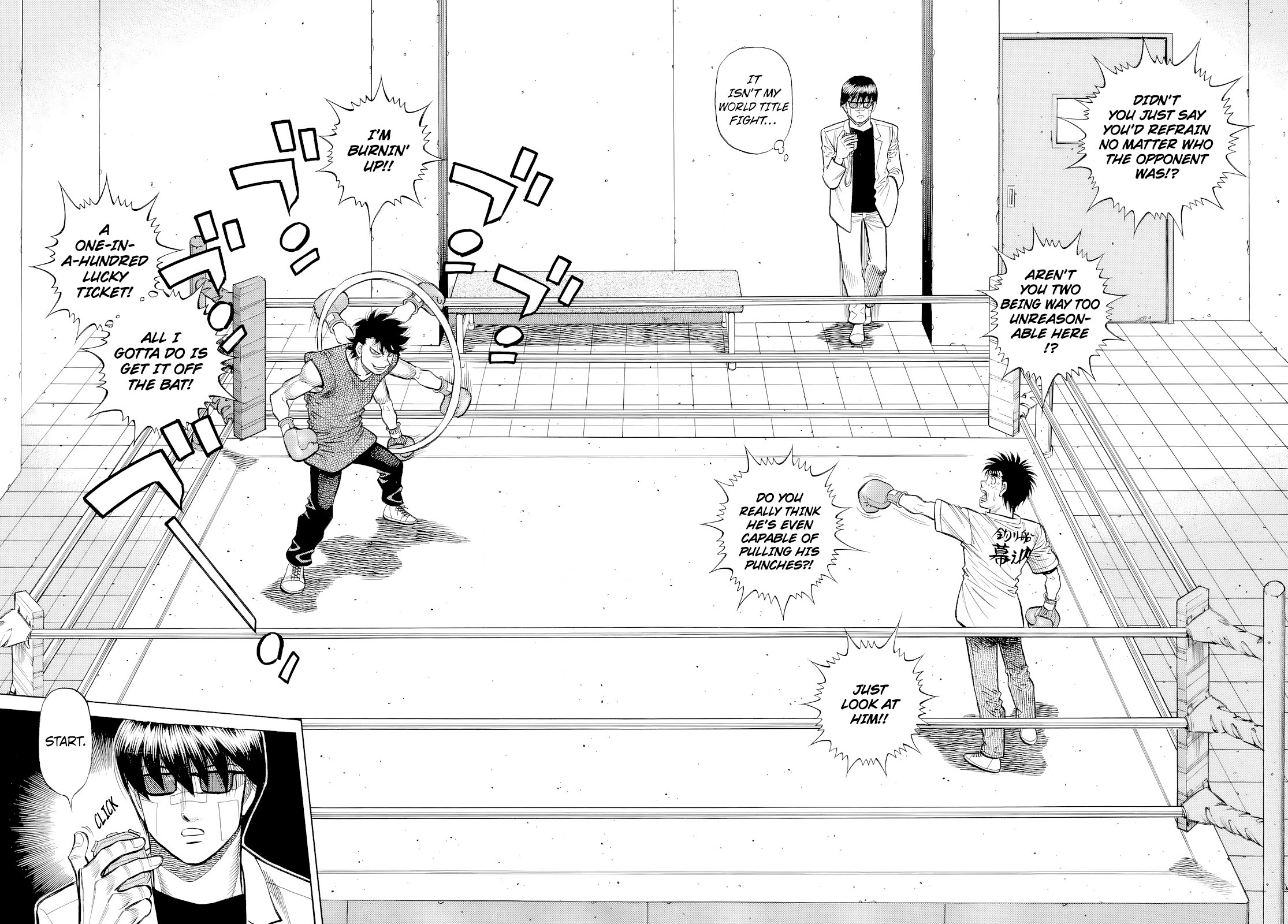 Halaman dari Hajime no Ippo Chapter 1489