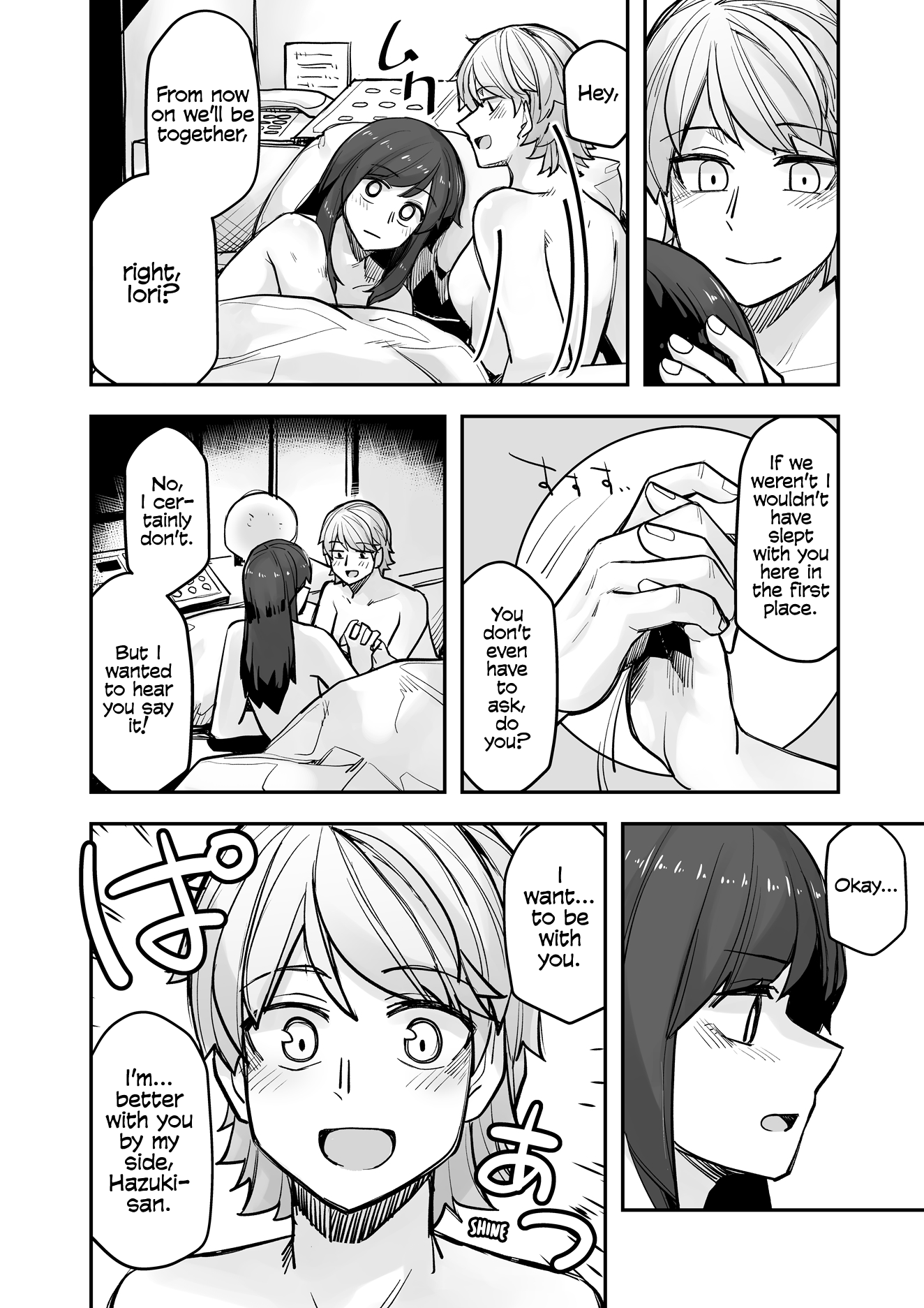 Halaman dari Ikemen Joshi to Josou Danshi Chapter 104