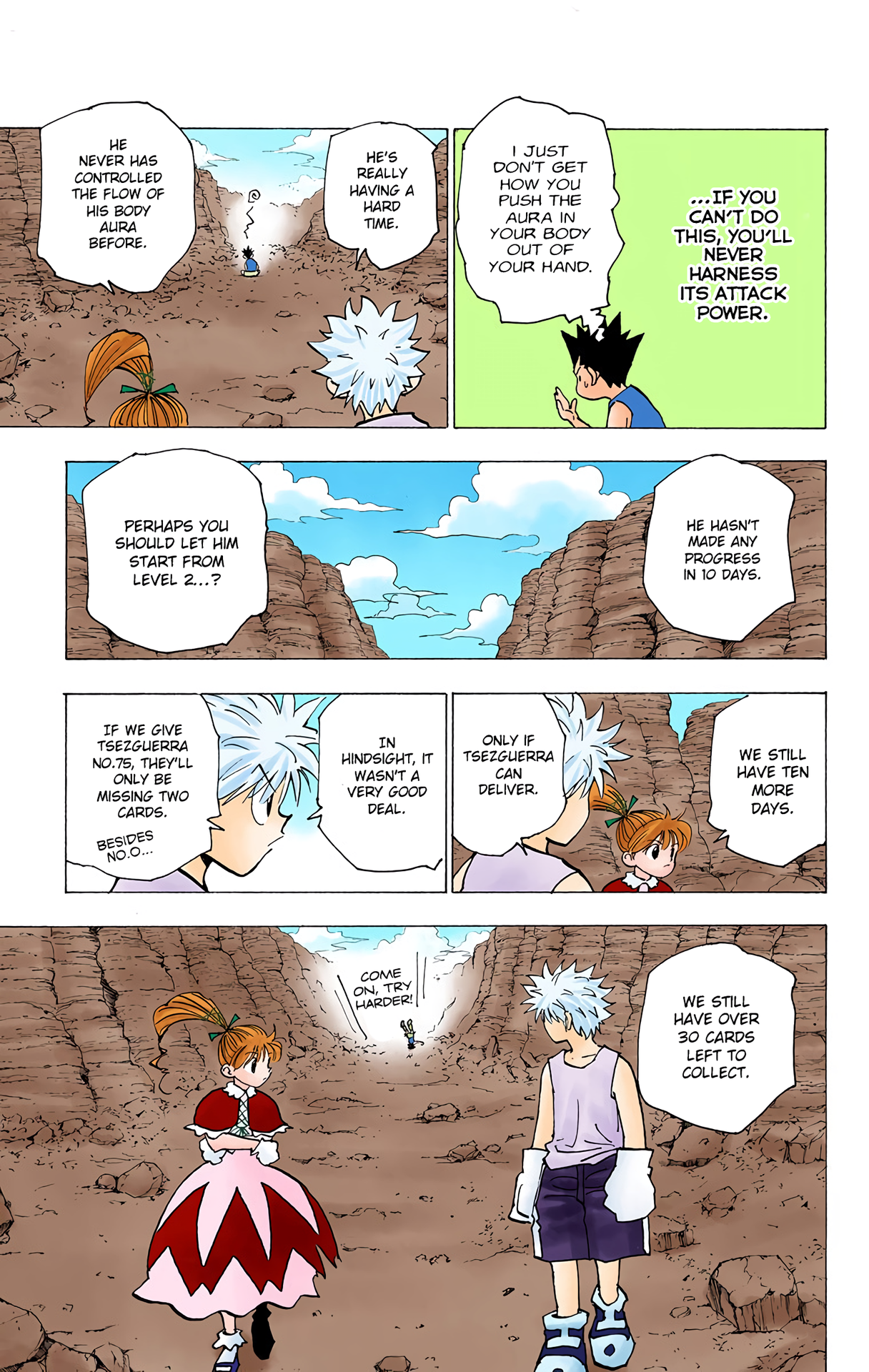 Halaman dari HUNTER x HUNTER (Official Colored) Chapter 172
