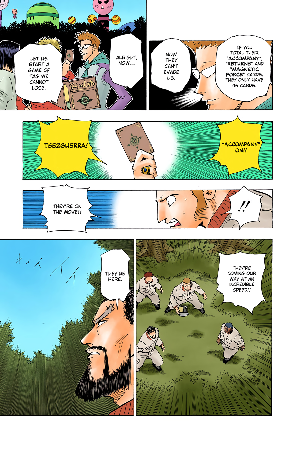 Halaman dari HUNTER x HUNTER (Official Colored) Chapter 172
