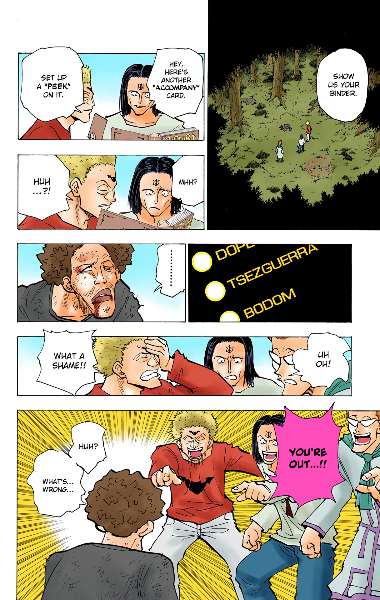 Halaman dari HUNTER x HUNTER (Official Colored) Chapter 172