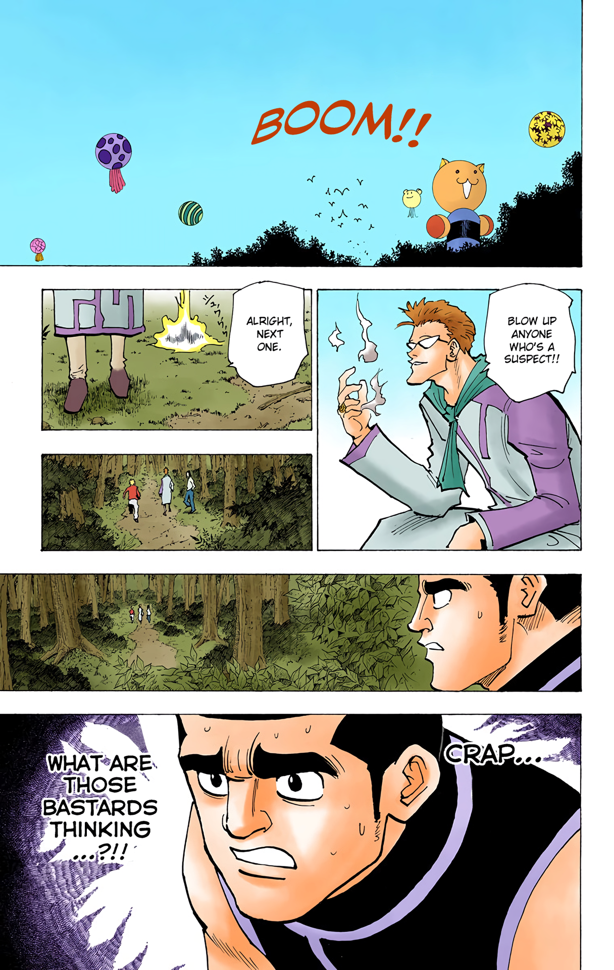 Halaman dari HUNTER x HUNTER (Official Colored) Chapter 172