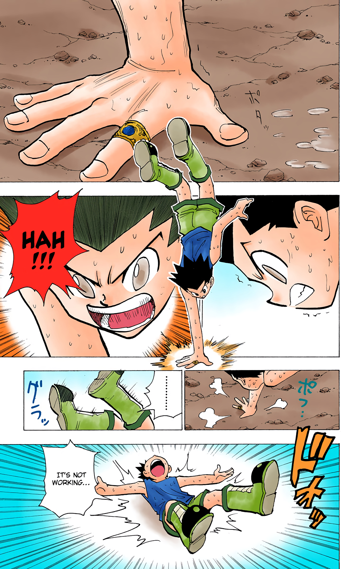 Halaman dari HUNTER x HUNTER (Official Colored) Chapter 172