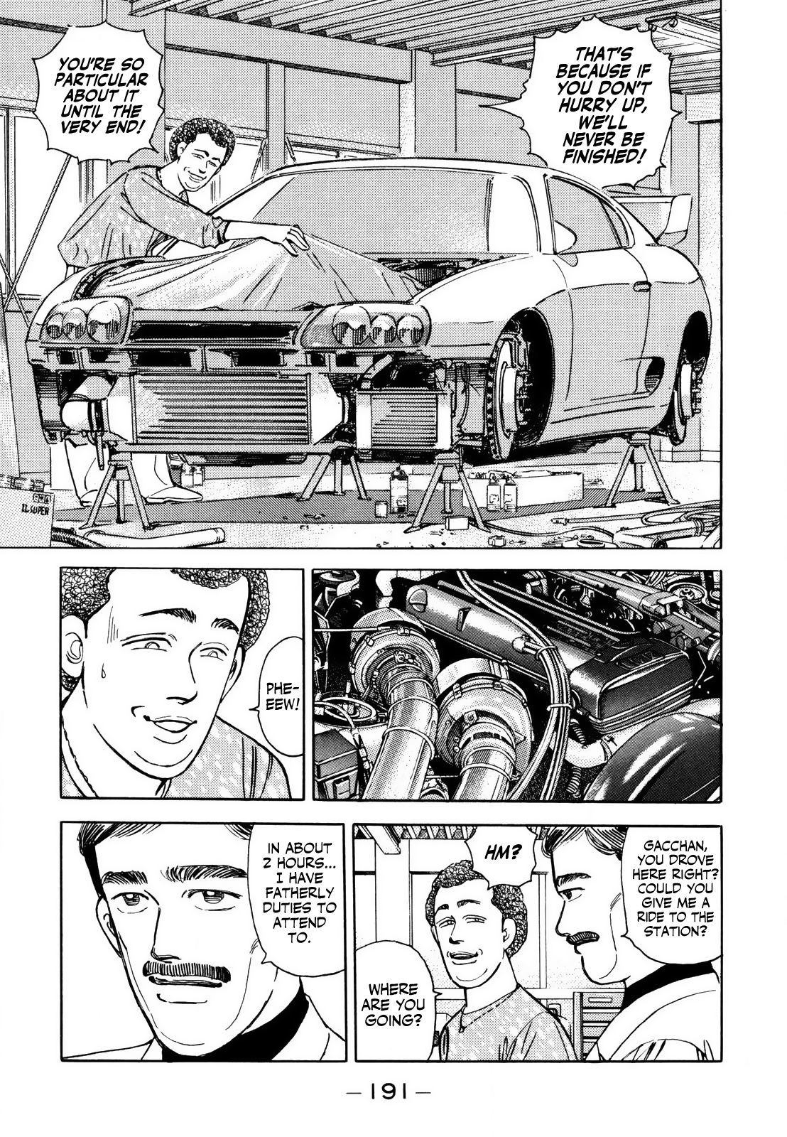 Halaman dari Wangan Midnight Chapter 129