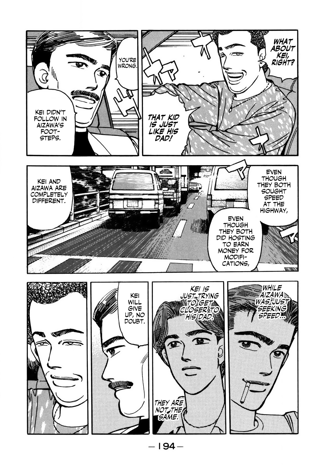 Halaman dari Wangan Midnight Chapter 129