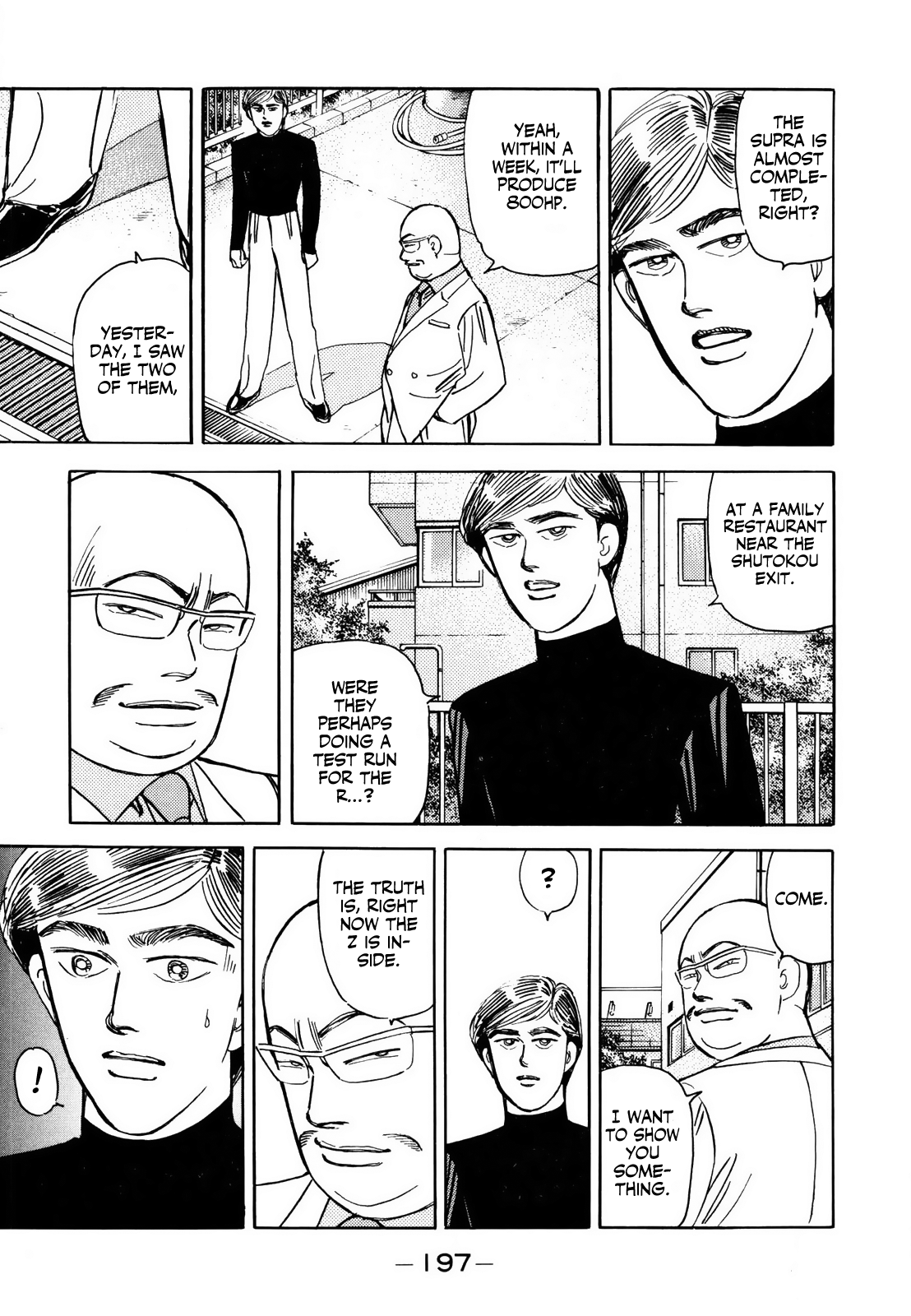 Halaman dari Wangan Midnight Chapter 129