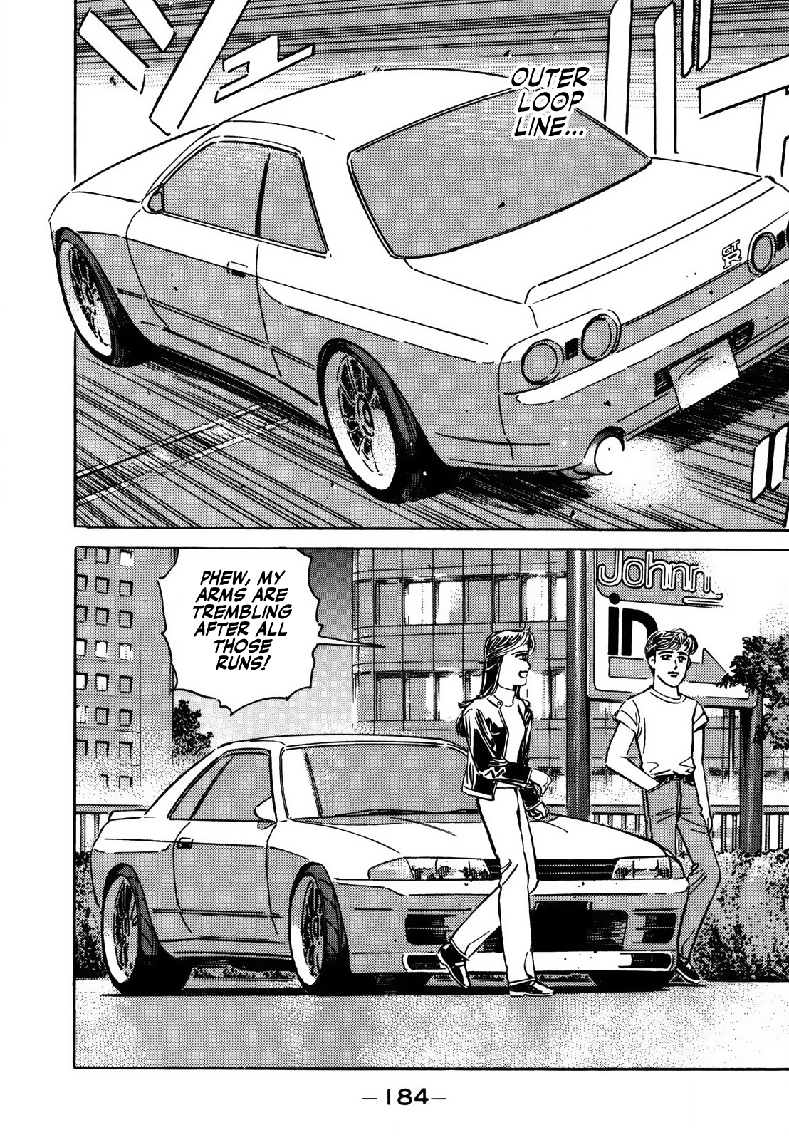 Halaman dari Wangan Midnight Chapter 129