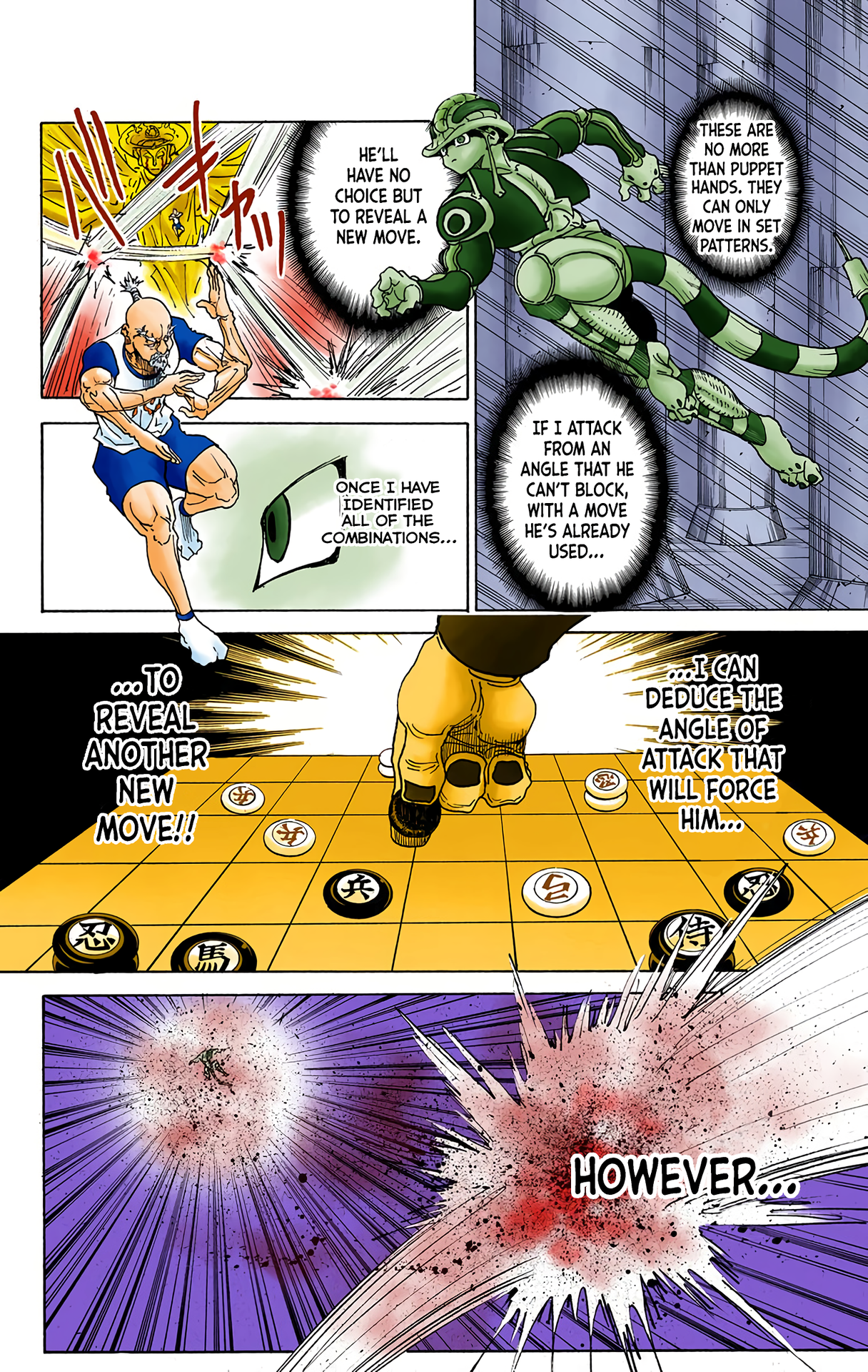 Halaman dari HUNTER x HUNTER (Official Colored) Chapter 292