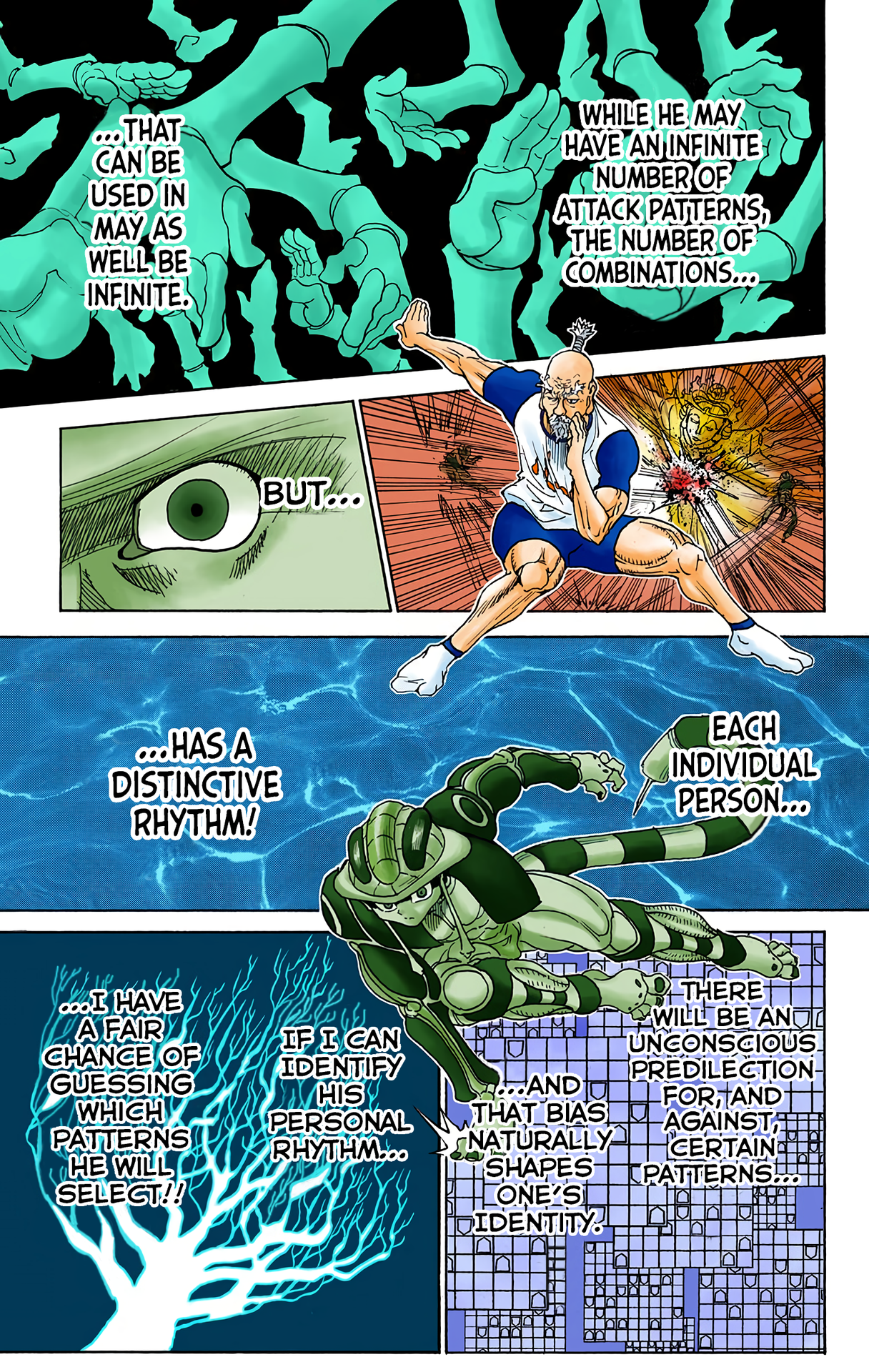 Halaman dari HUNTER x HUNTER (Official Colored) Chapter 292